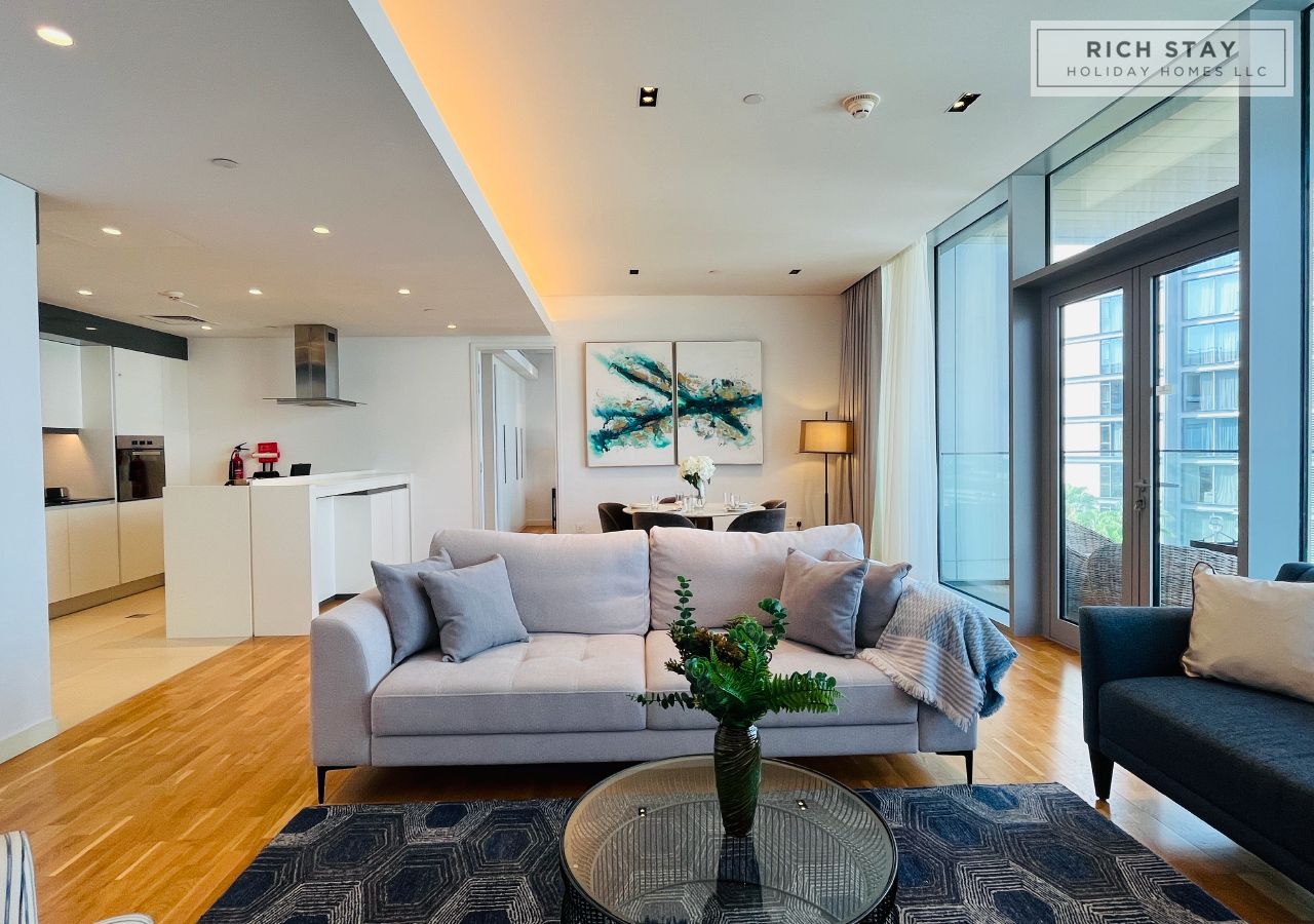 Spacious 1BR | Fully Furnished | Ain Dubai & Marina Views