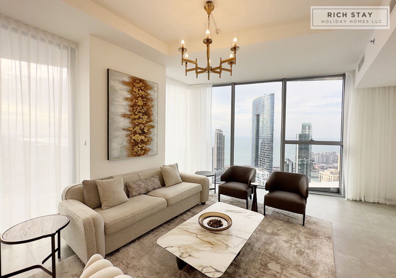 3BR Corner Unit | High-Floor | Spacious | Sea & Skyline Views