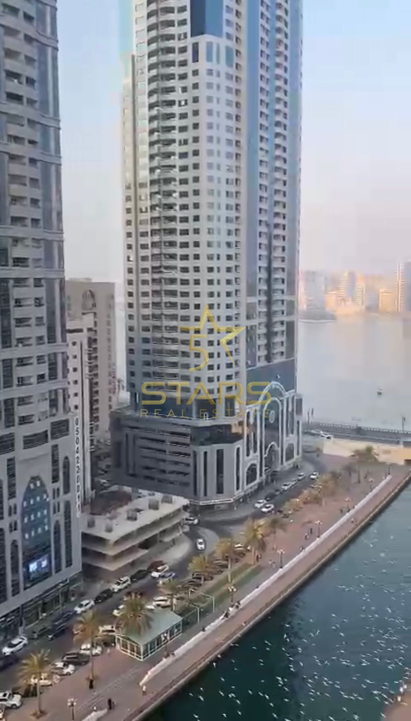 1 Bedroom Apartment with Balcony for Sale in Palm Tower-3 Sharjah
