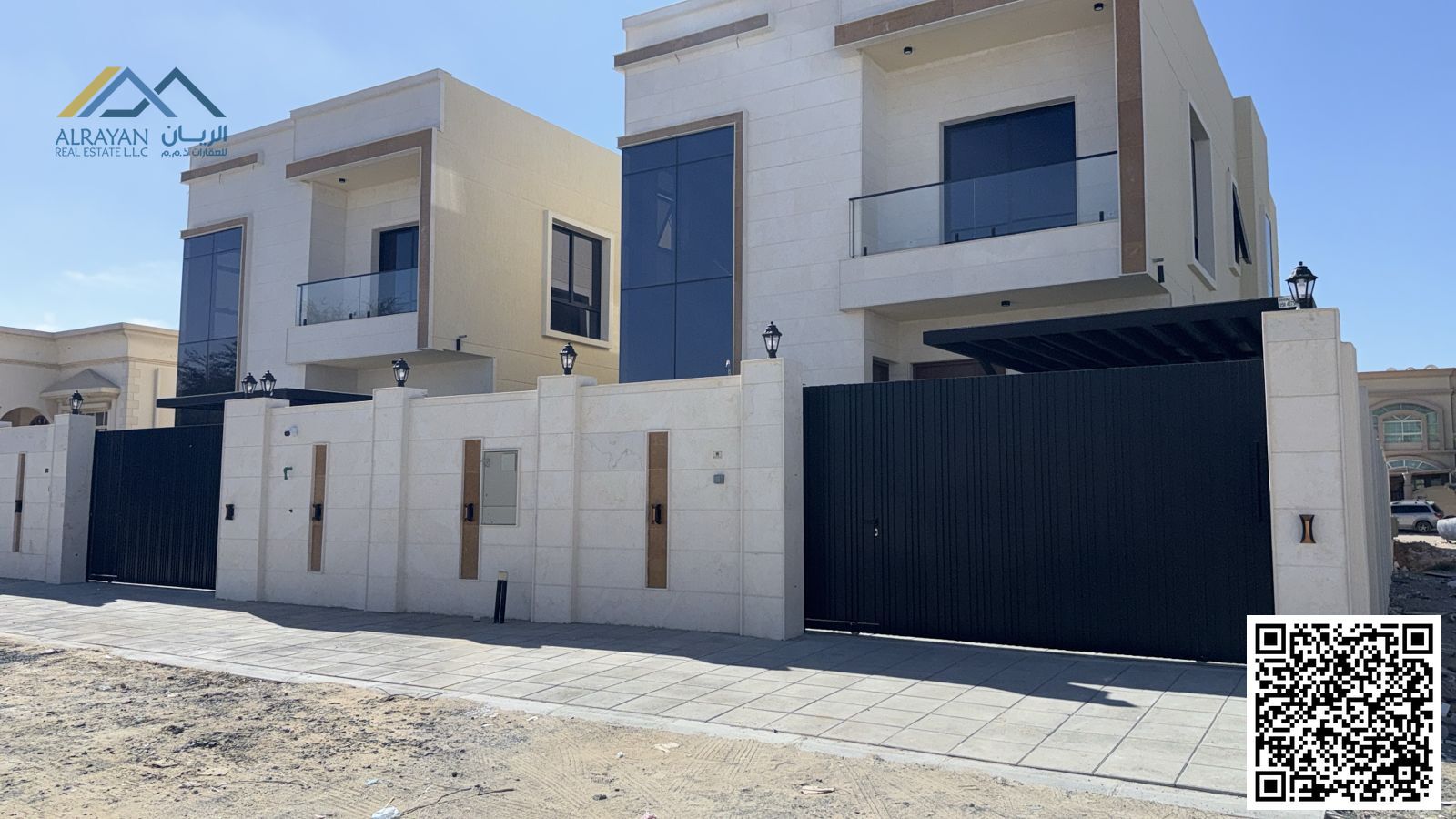 For sale, a new luxurious villa in Al Muwaihat 3, Ajman