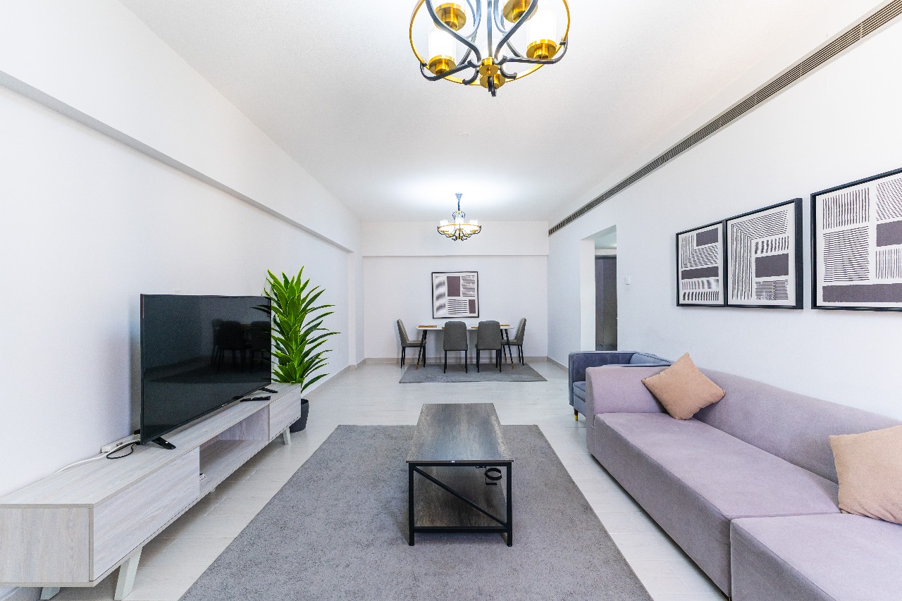 2BR | Soft touch interiors | Next to Metro