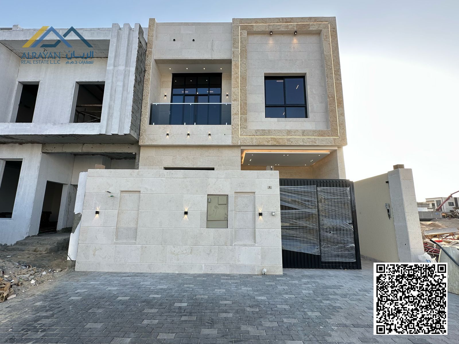 Freehold for all nationalities, no down payment to the bank, close to the mosque and Sheikh Mohammed bin Zayed Road