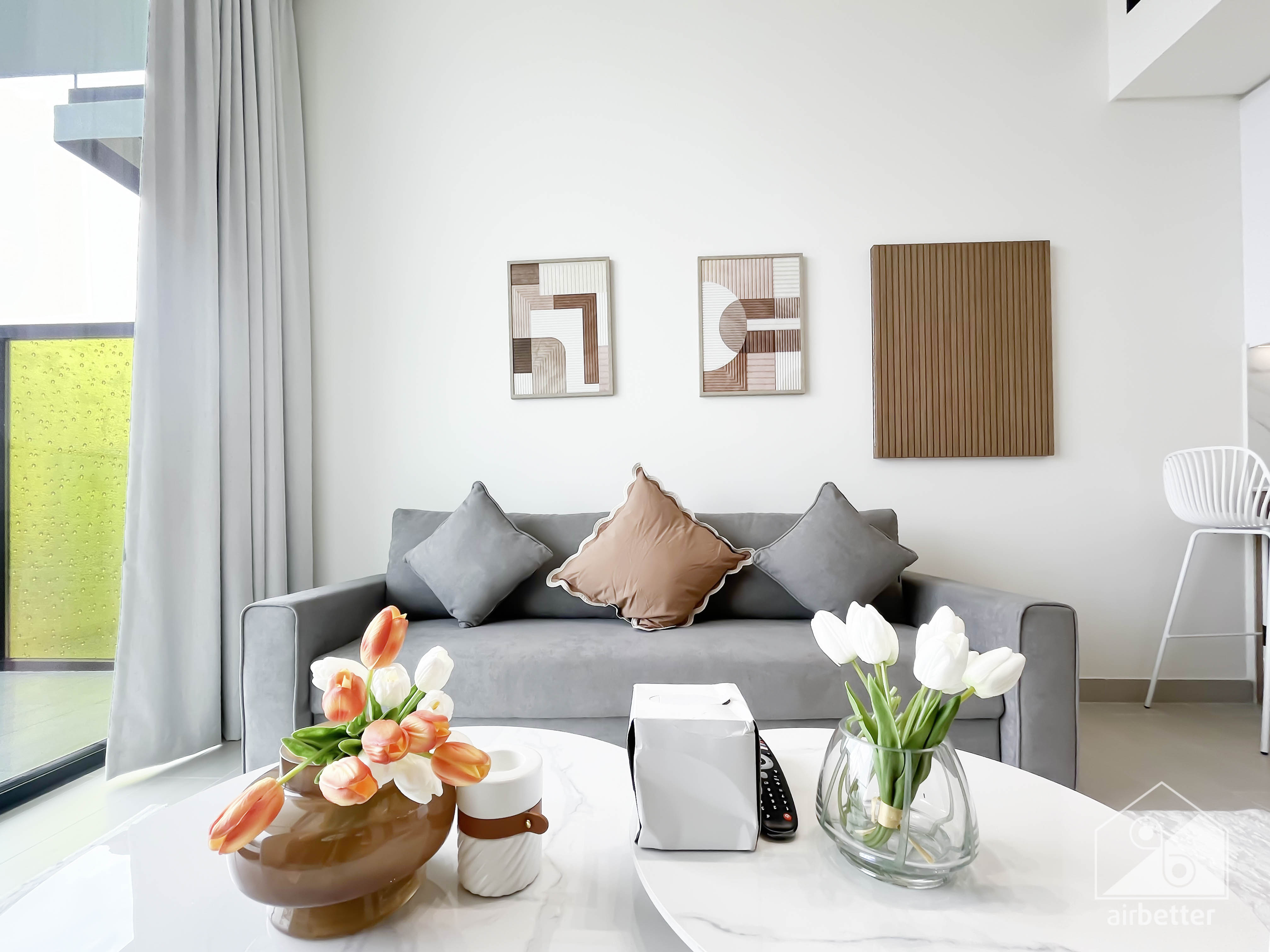 Luxury 1BHK Binghati Amber, ALL BILLS + FREE Parking & Wifi