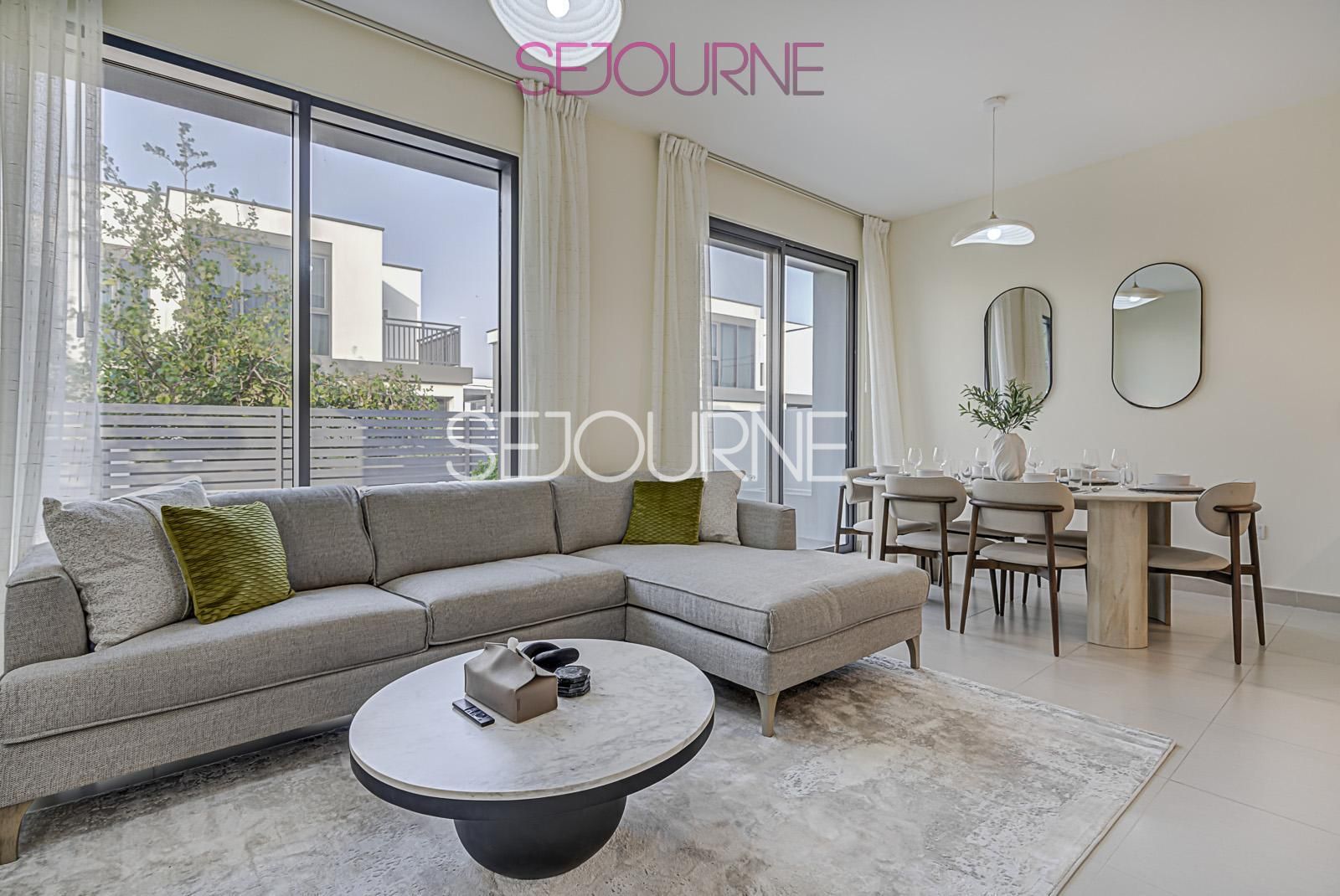 Fully Furnished Modern 4BR| Maple 3|Dubai Hills