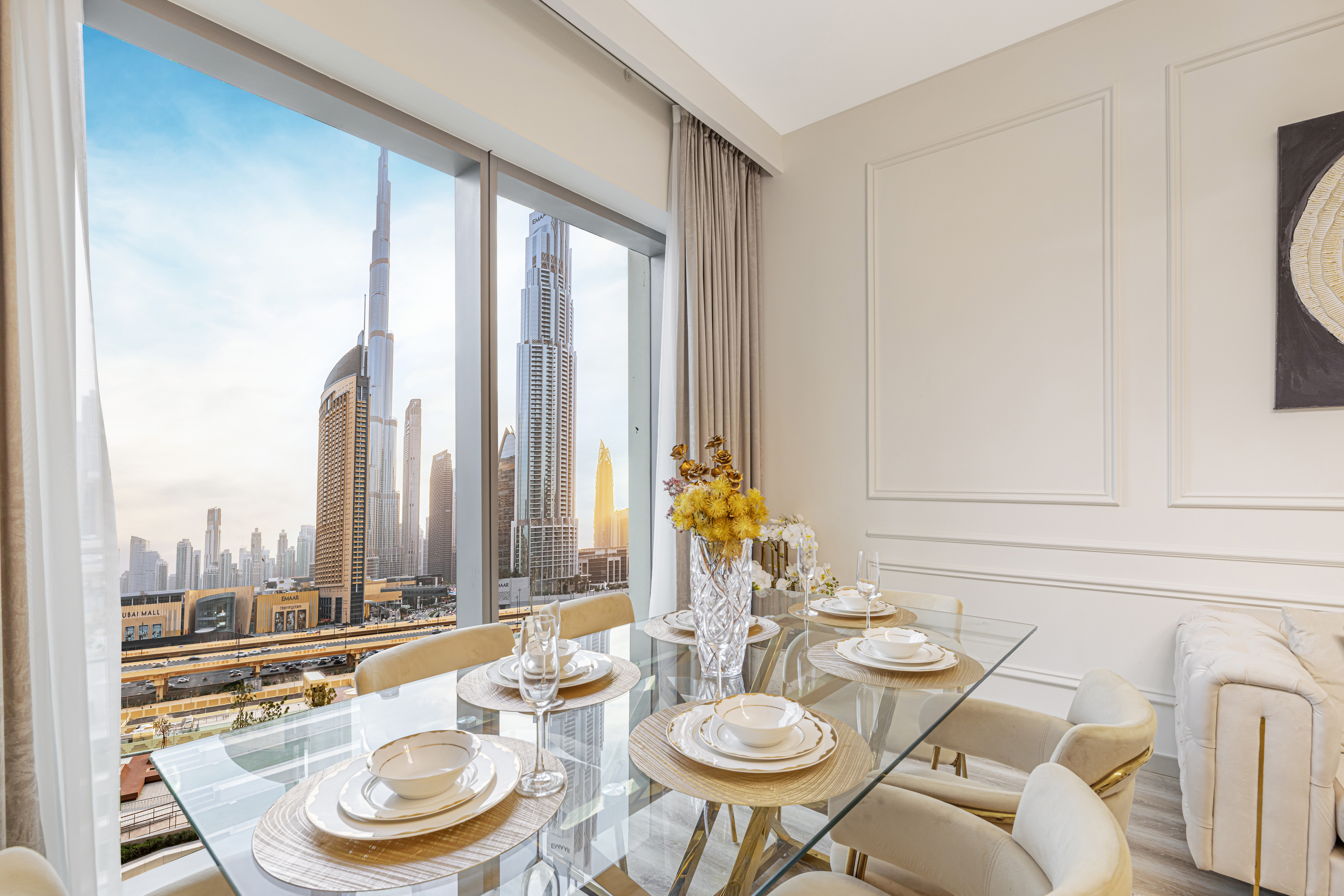 Living with Burj Khalifa Views, All Bills included / Limited Time Offer!