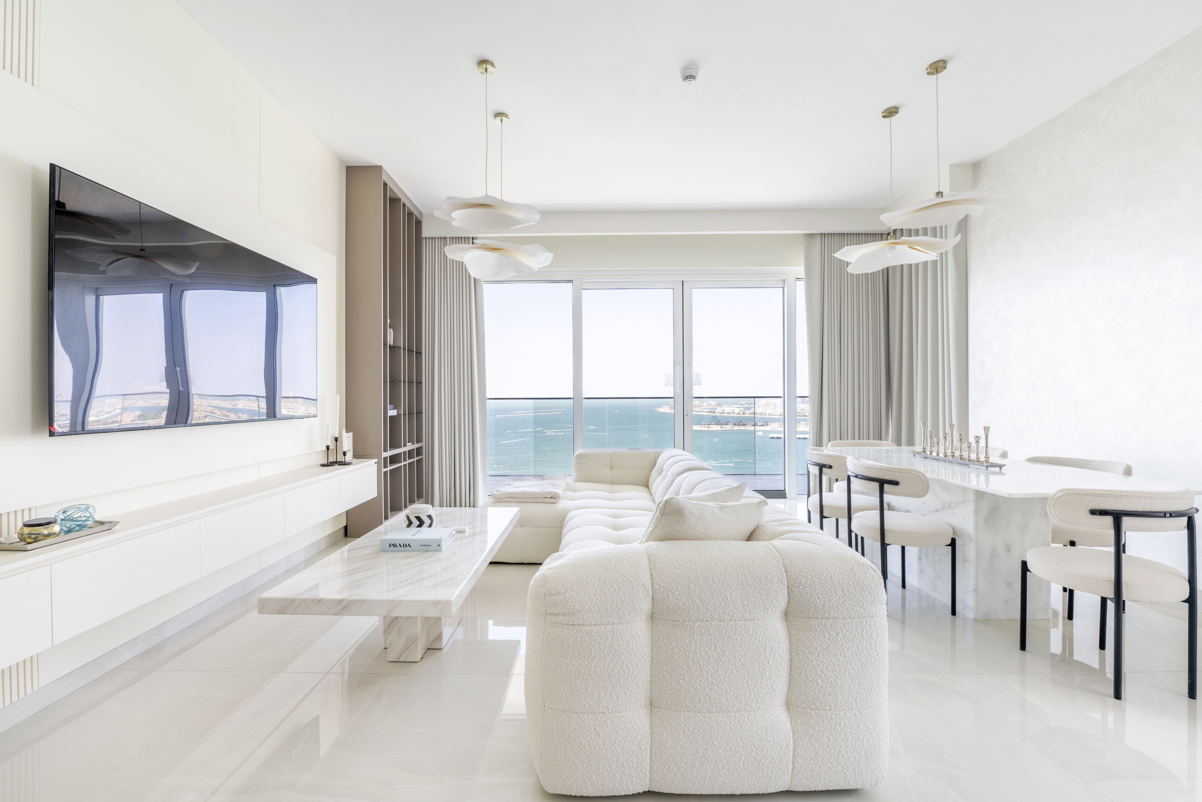 Fully Upgraded 3BR plus maid's - La Vie JBR - Full Sea View
