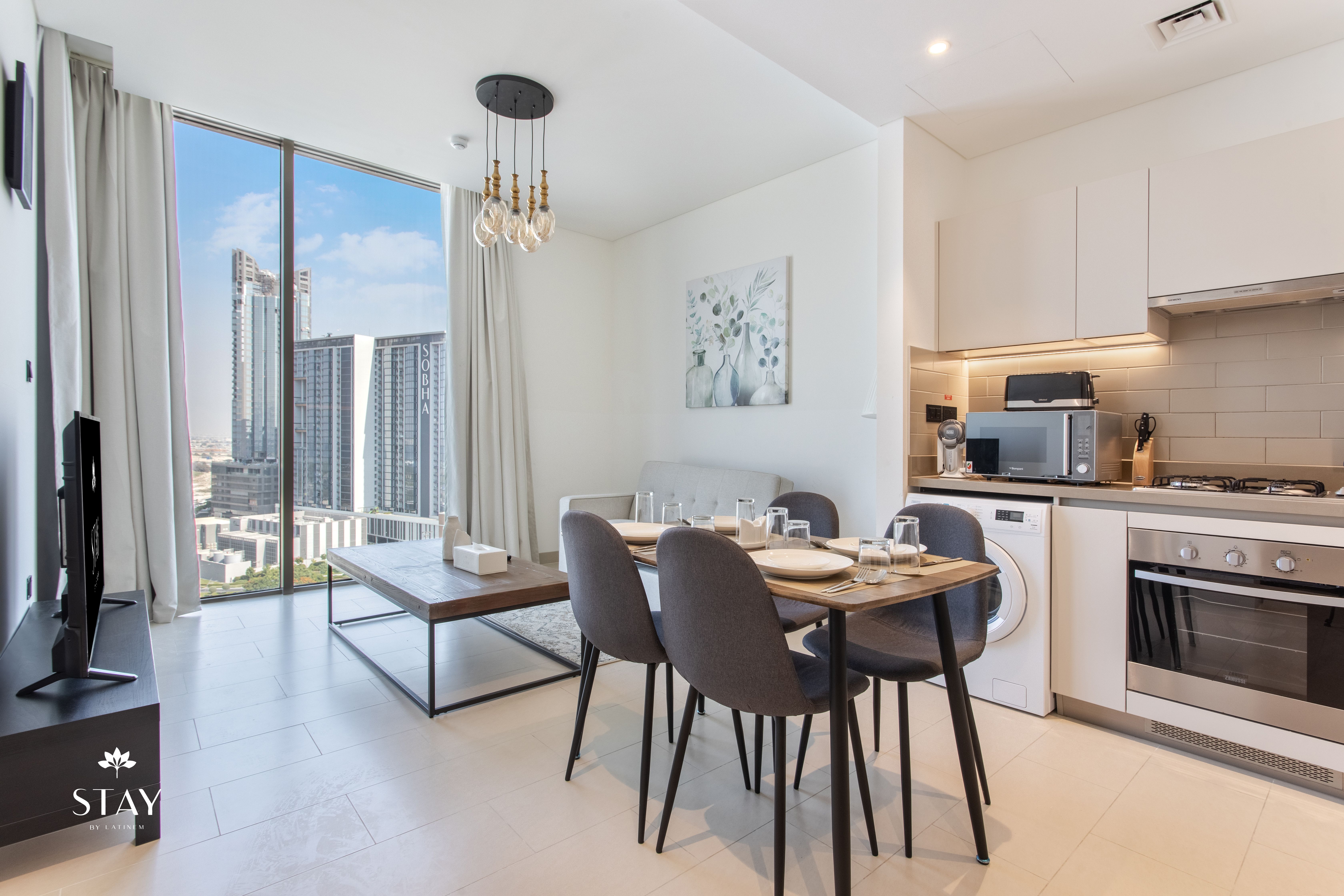 Stylish 1BR I Fully Furnished I Near Downtown