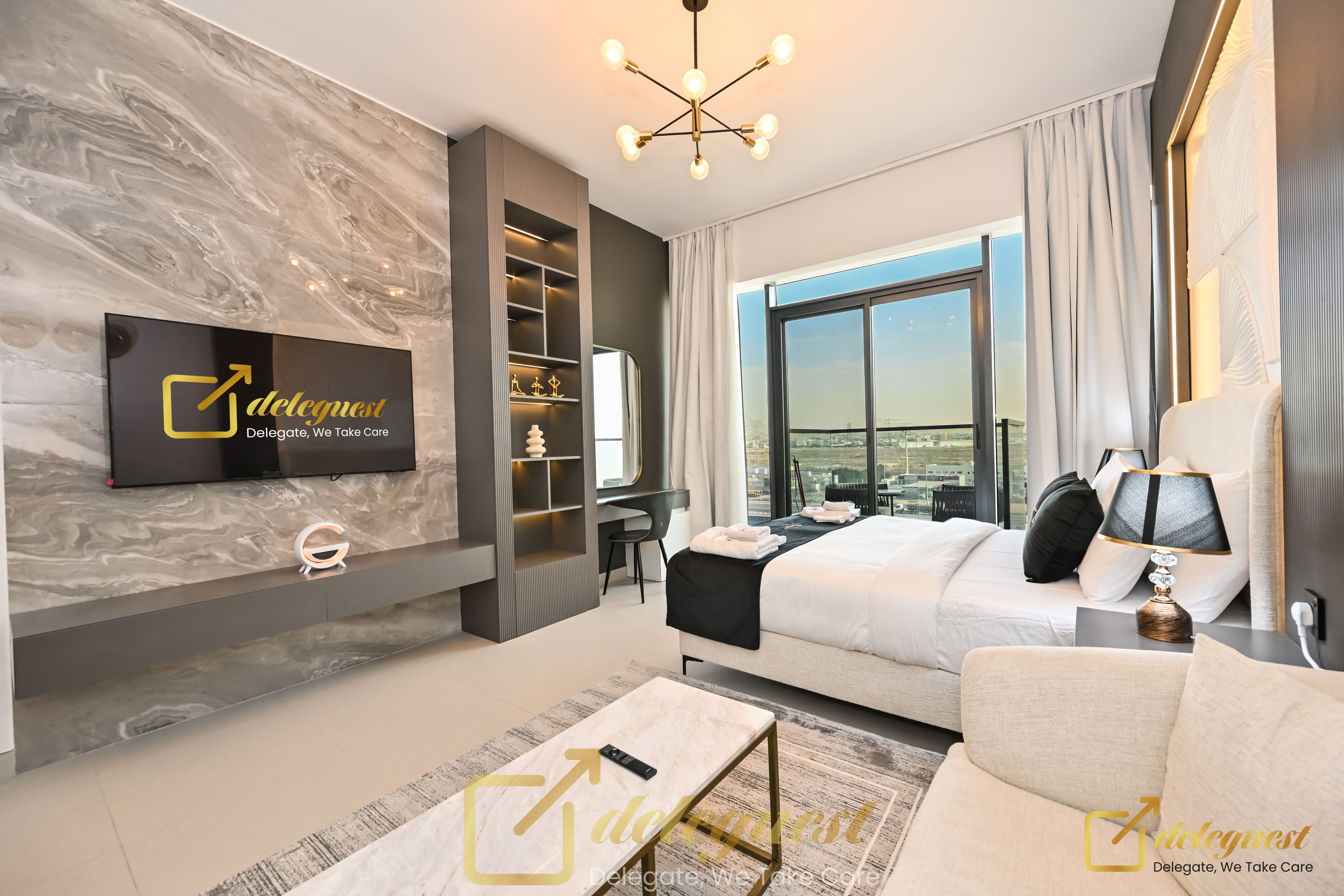 Studio in Al Furjan, Prime Residence 3 by Deleguest | All Bills Included | No Commission