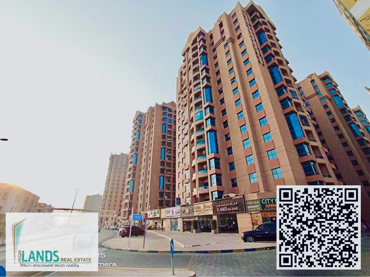 1 BHK Nuaimiya Tower For SALE RENTED APARTMENT B7 13TH FLOOR OPEN VIEW.