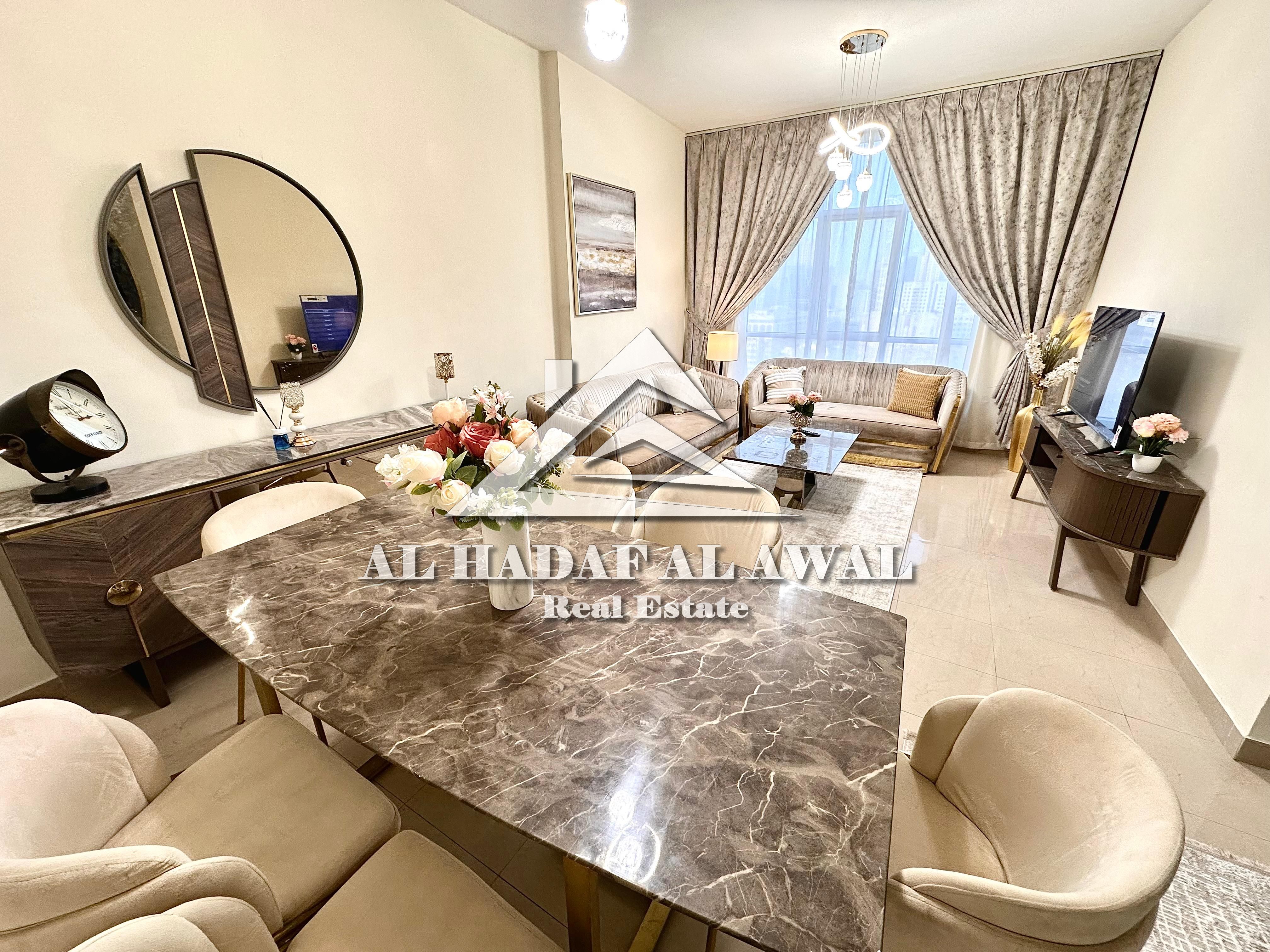 1bedroom furnished apartment for monthly rent in al taawon