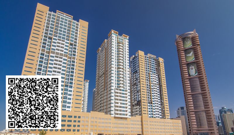 Unfurnished Studio for Rent in Ajman One Towers