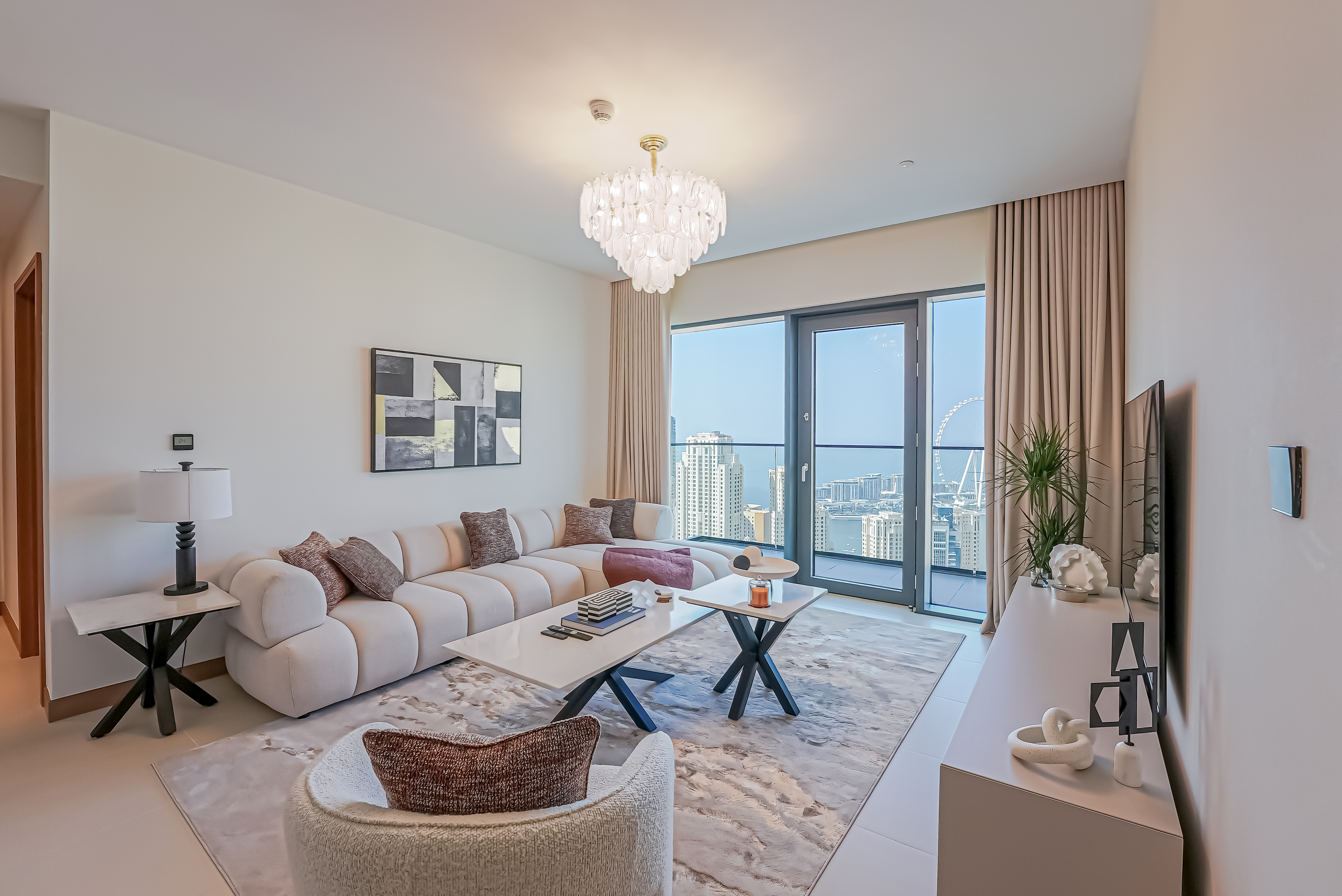 Posh 3BR in Vida Marina w/ Breathtaking Views - High Floor