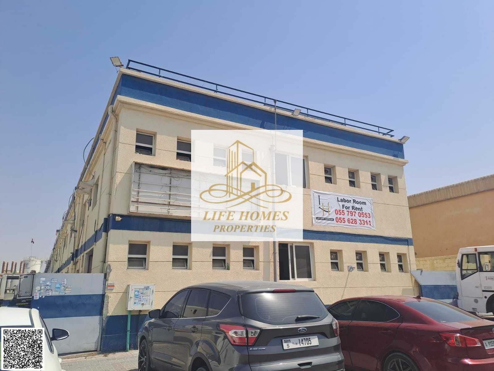 For Sale - Labor Accommodation & Warehouse in Al-Jurf Industrial 2 - 29,000 feet, Corner Plot of 2 streets
