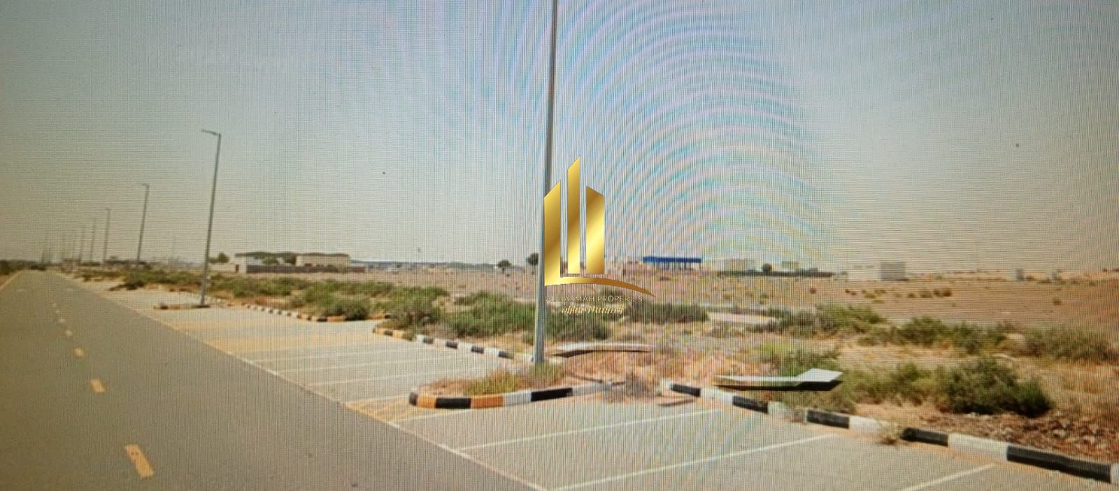For sale: Two adjacent plots of vacant land. Each plot has an area of 20,000 square feet. In the Al-Saj'a Industrial Area, Al-Hanu Al-Jalil. A very
