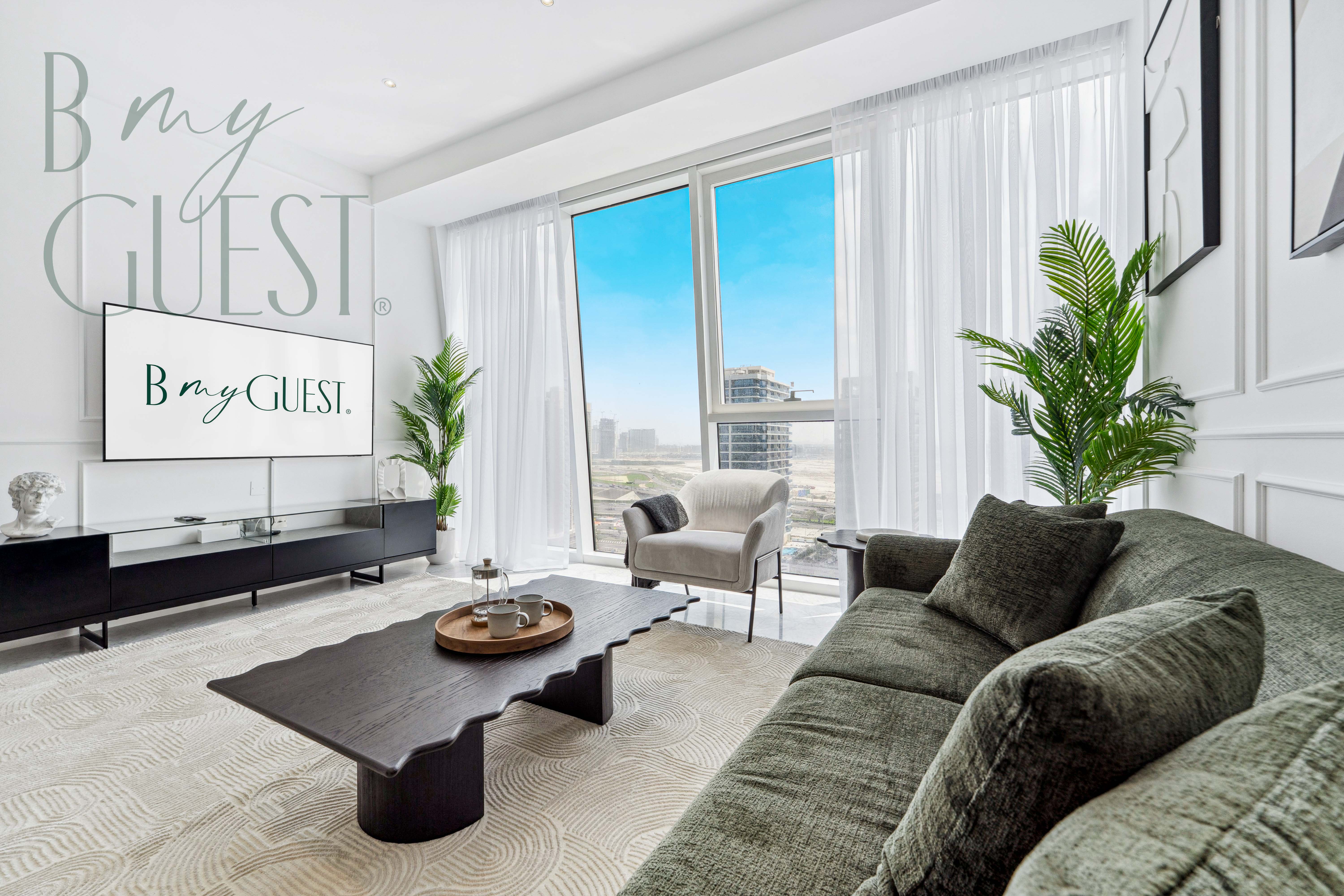 Remarkable one BR in Business Bay with Canal View