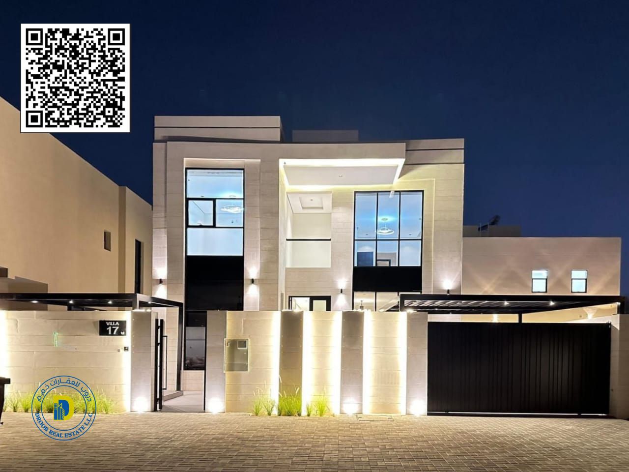 For sale, a luxurious villa with modern finishing, 4 rooms and a terrace, in the Al Zahya area, Ajman, at a very special price