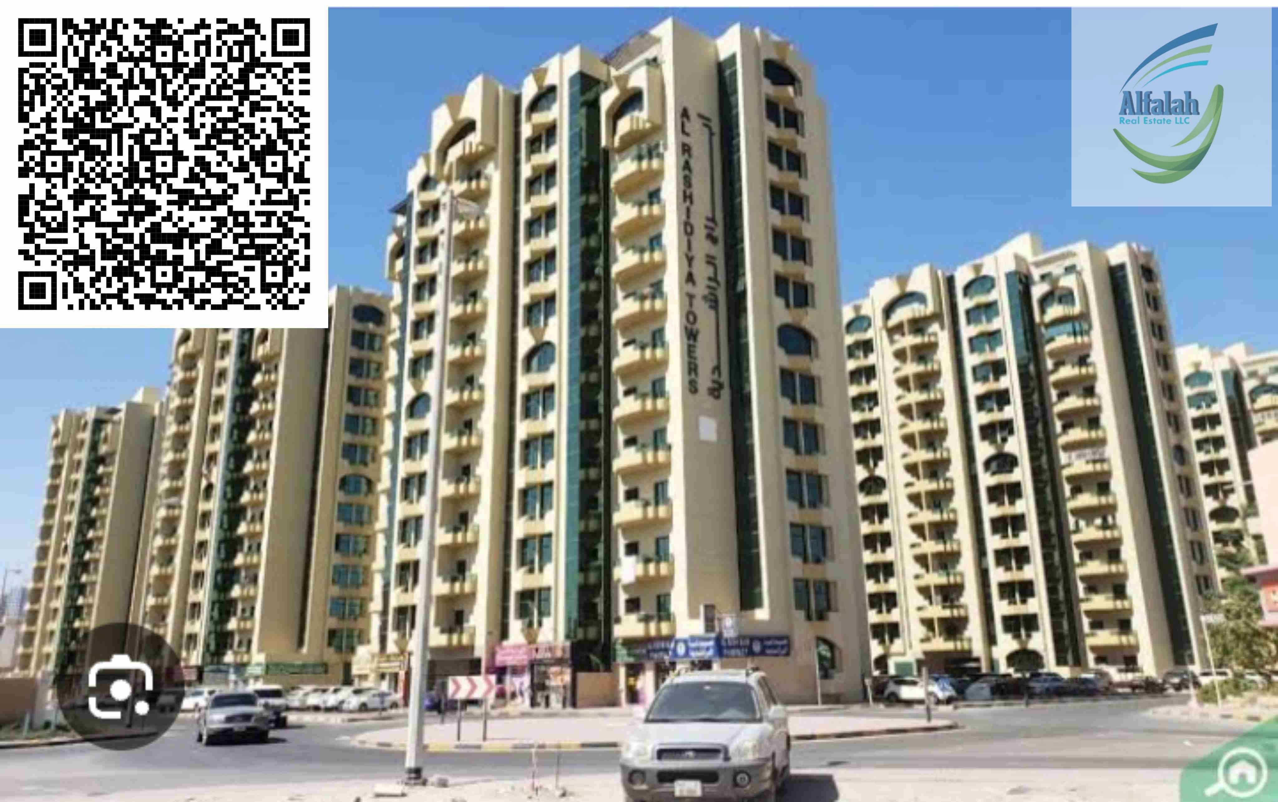 1Bhk apartment Available for sale in Al Residiya tower B3 Ajman , UAE.