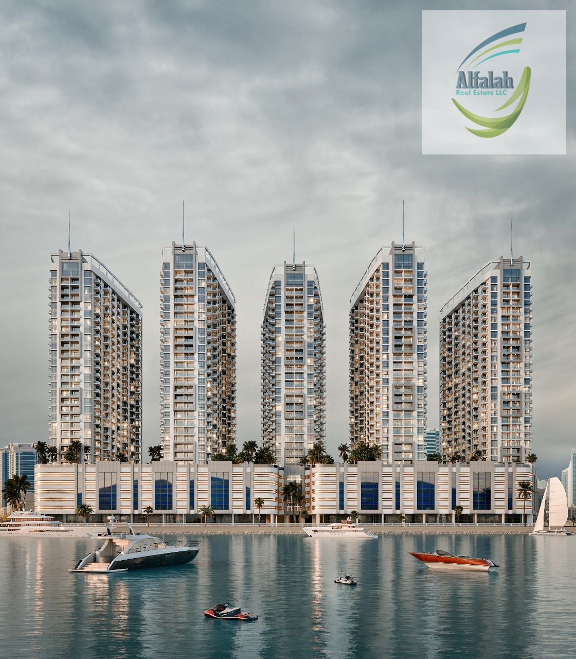 2BHK Full Seaview in Ajman Creek Towers
