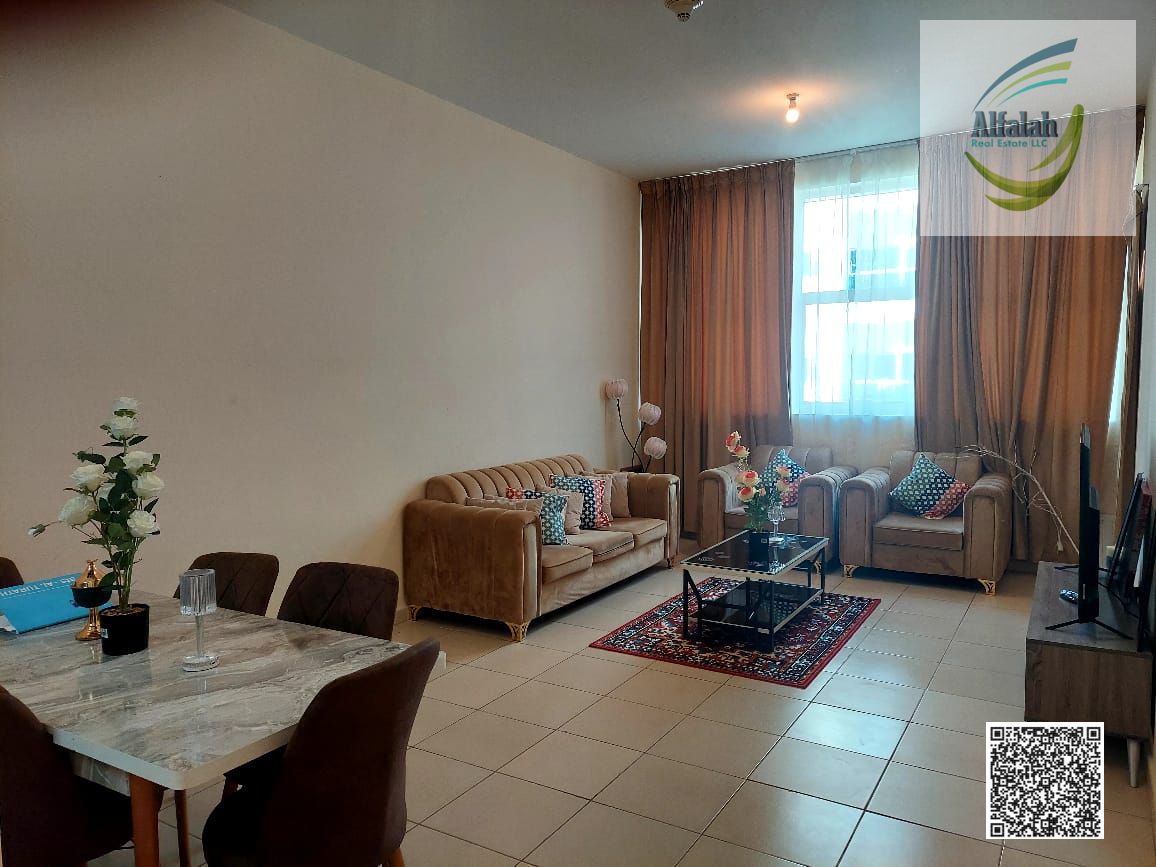 2BHK For Sale in Installments, with furniture and 1 parking space in Ajman One Towers