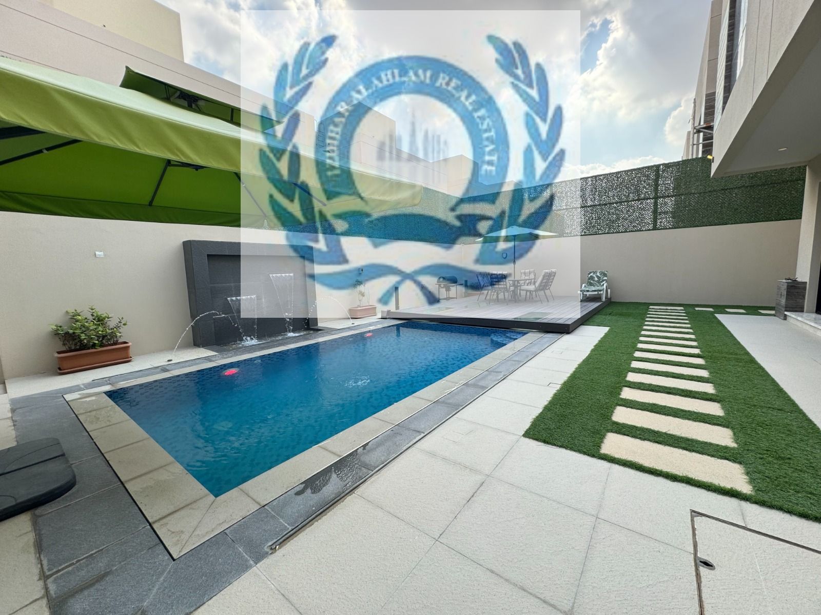Free Hold, Ready, Six Bedroom, No Service, Private Pool, Private Garden, Private Lift, Excellent Finishing In Tilal City, Sharjah