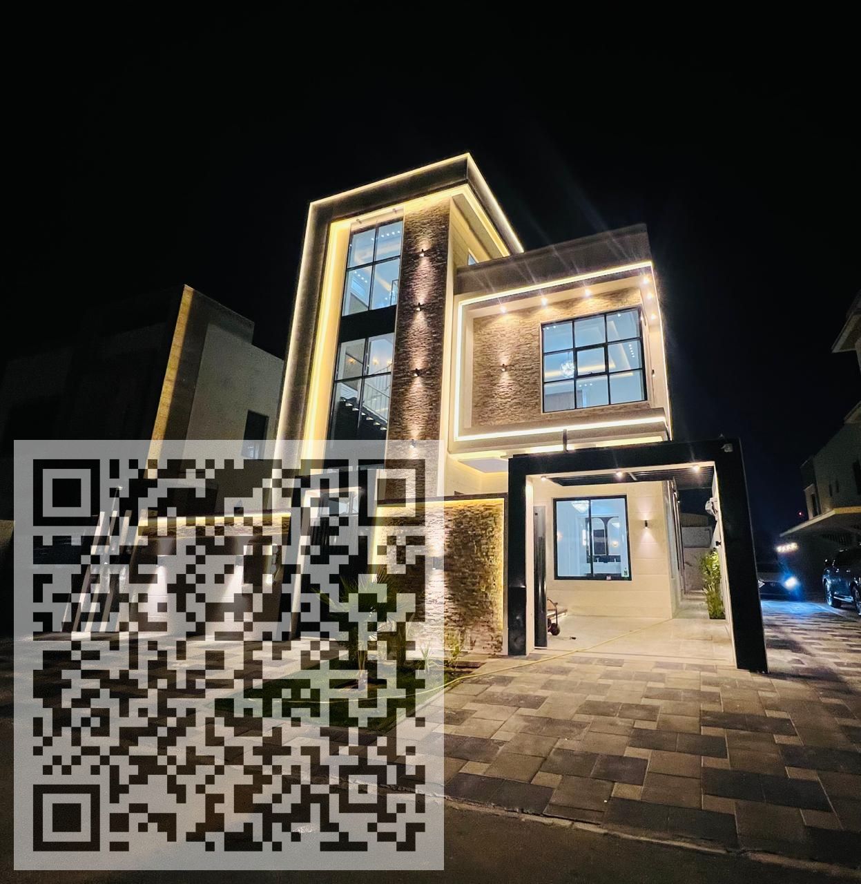 BRAND NEW SUPER LUXURY 5 MASTER BEDROOM VILLA FOR SALE IN AL YASMEEN AJMAN