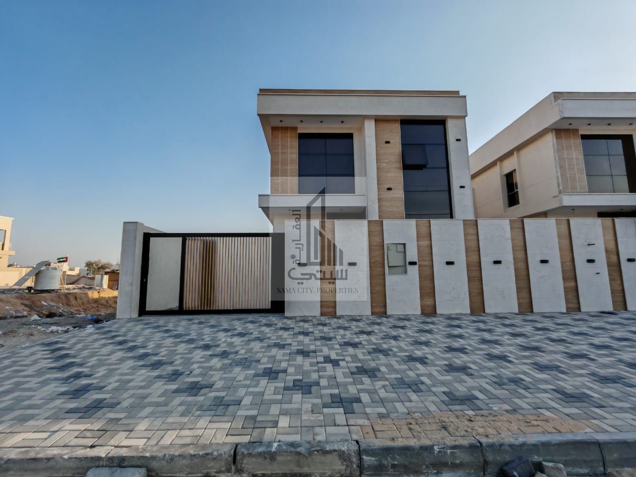 luxurious villa with European design and super deluxe finishes