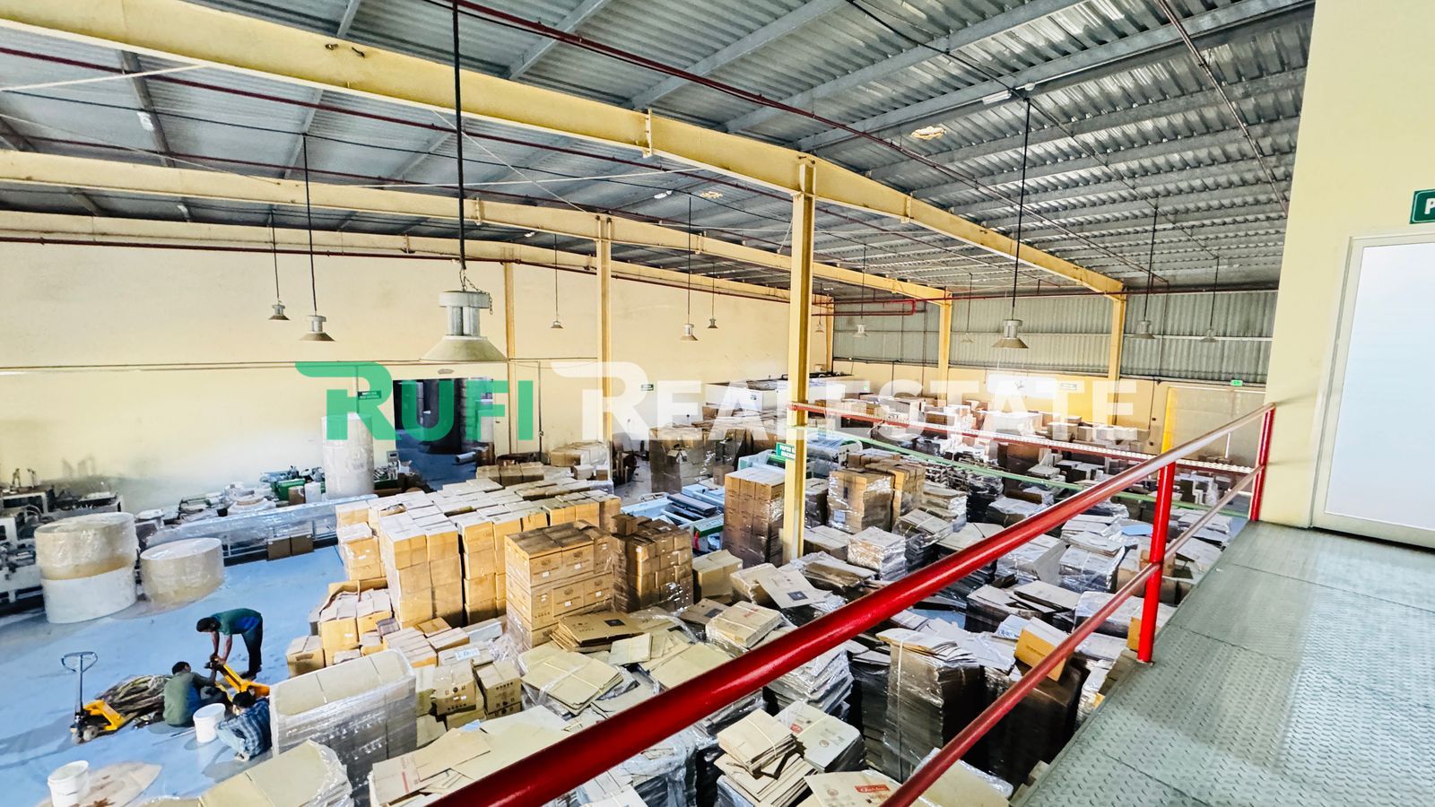 Power 253KW/ 25000 Warehouse For Rent In Modern Industrial Area UAQ