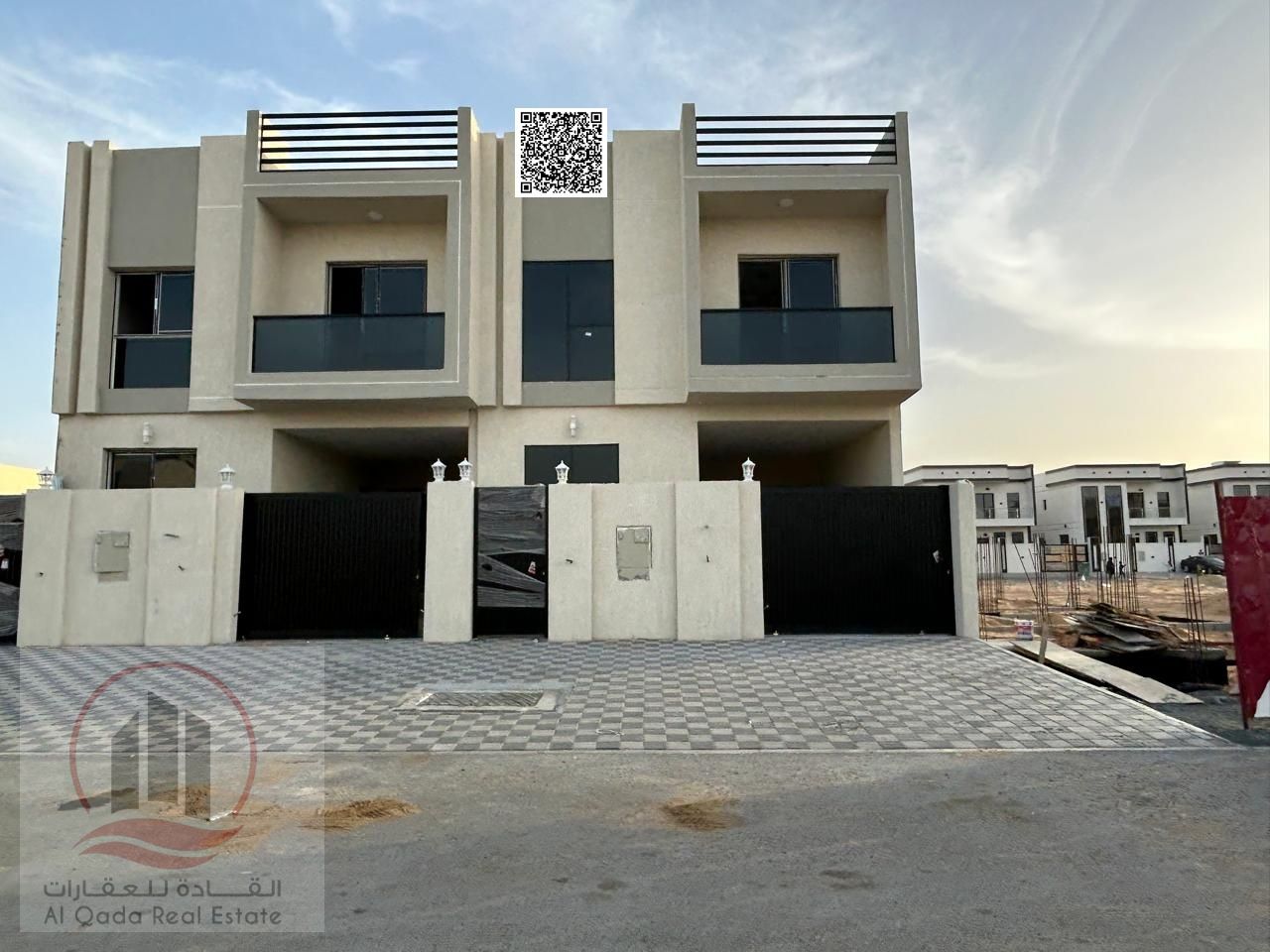 For sale, a villa in Ajman Al Helio, 3 master rooms, a Majles room, a hall, and a maid’s room, freehold for all nationalities, Installment with out do