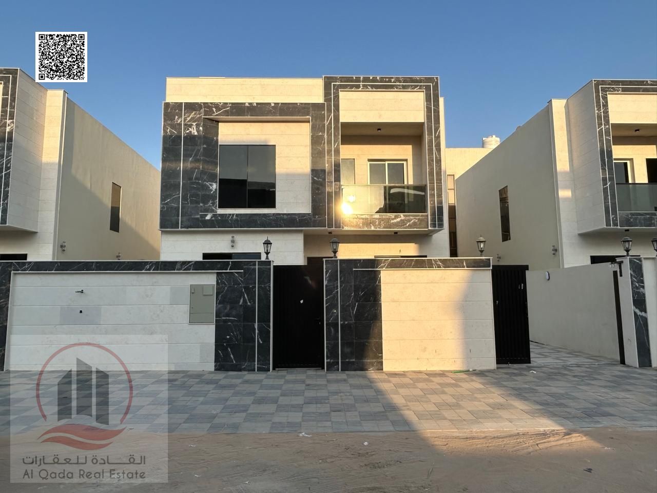 For sale, a villa in Ajman Al Helio, 4 master rooms, a Majles room, a hall, and a maid’s room, freehold for all nationalities, Installment with out do