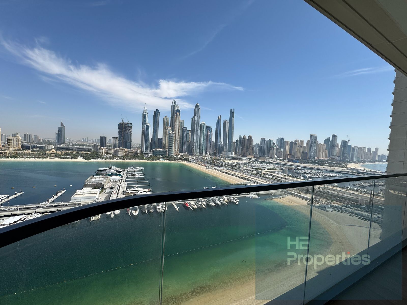SEA & MARINA VIEW | FURNISHED | HUGE BALCONY