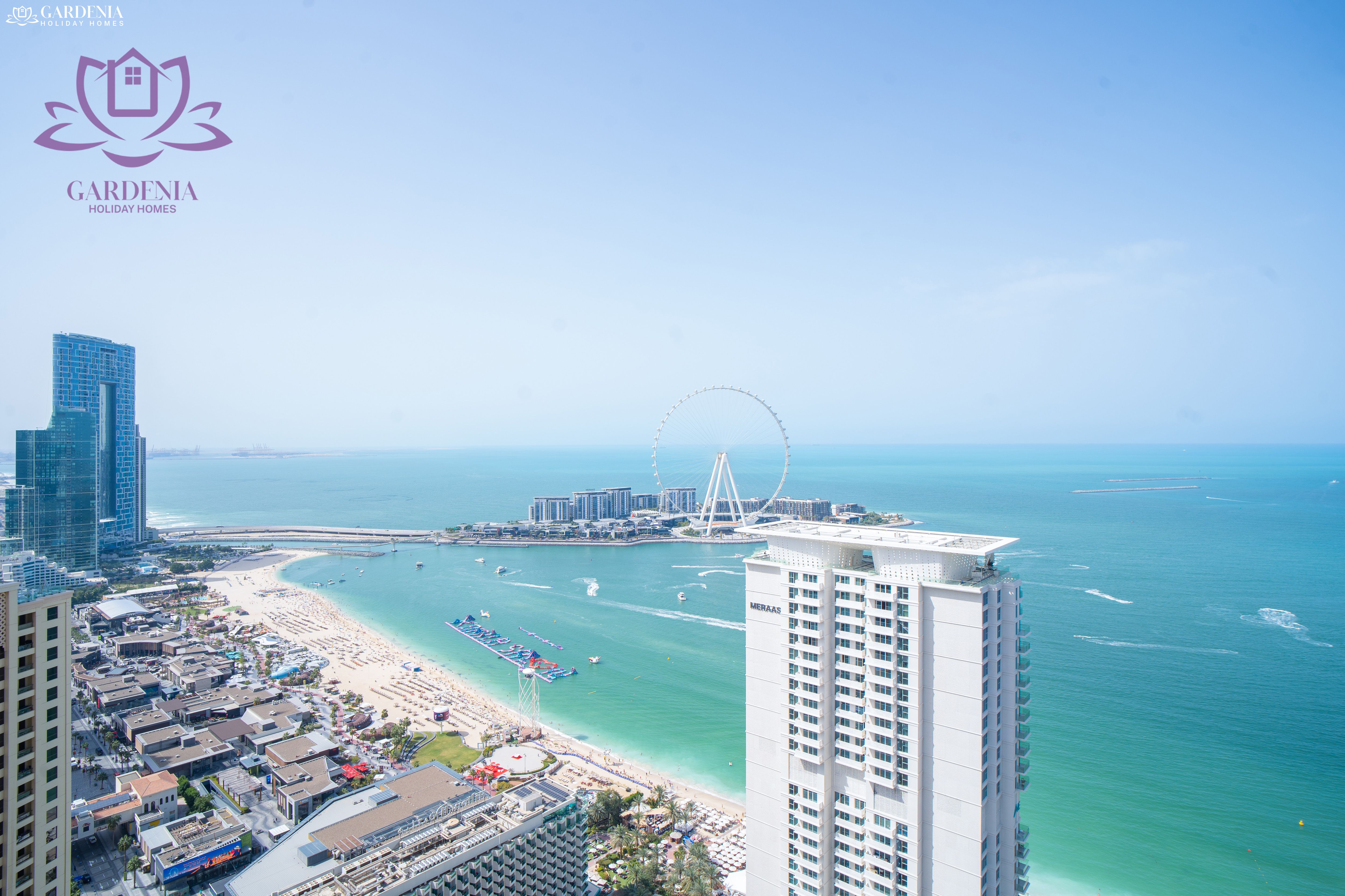 Modern Spacious Layout | Sea with Ain Dubai View