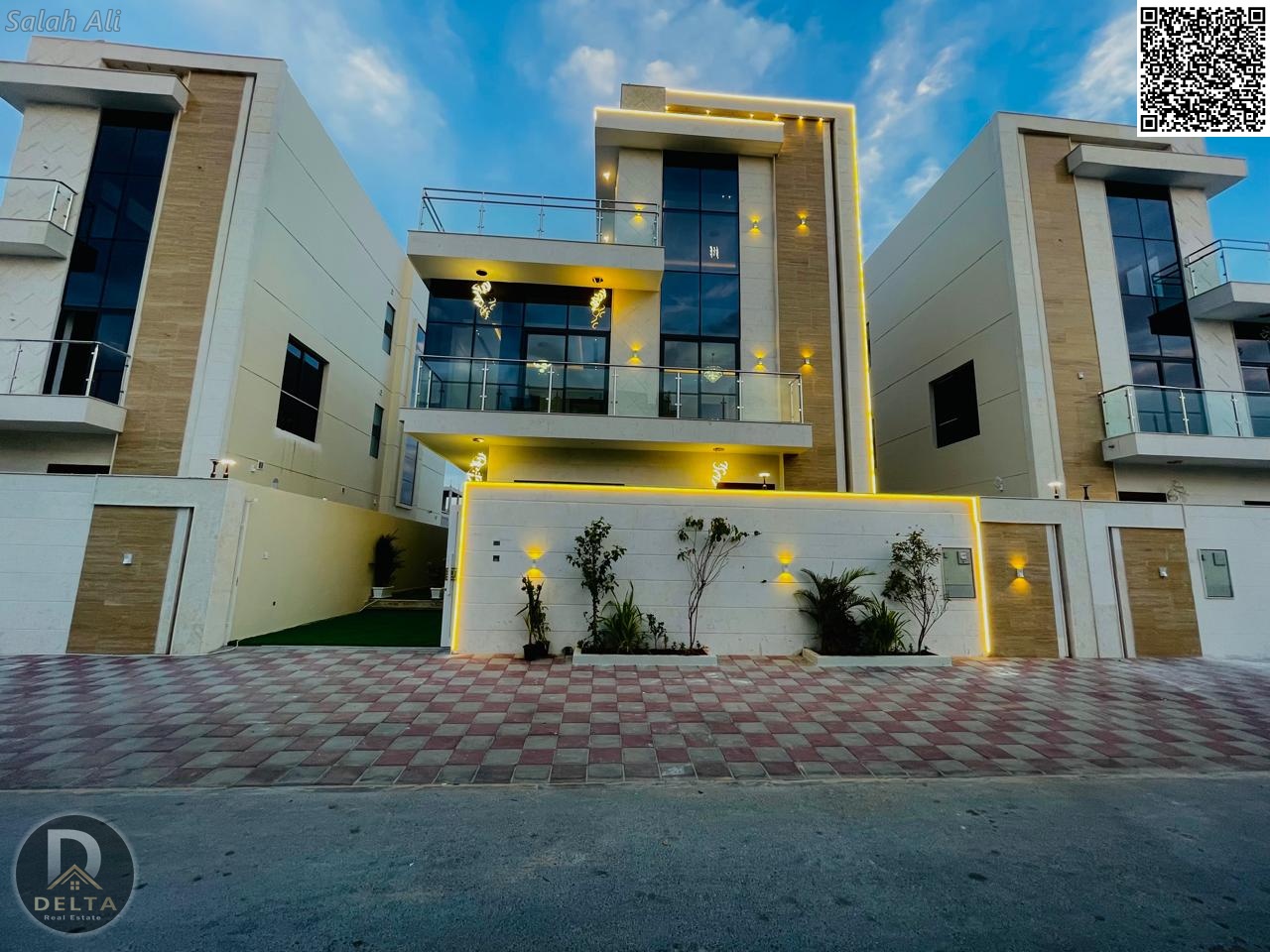 Luxury villa with modern design for sale - 100% freehold for all nationalities, close to all services and facilities