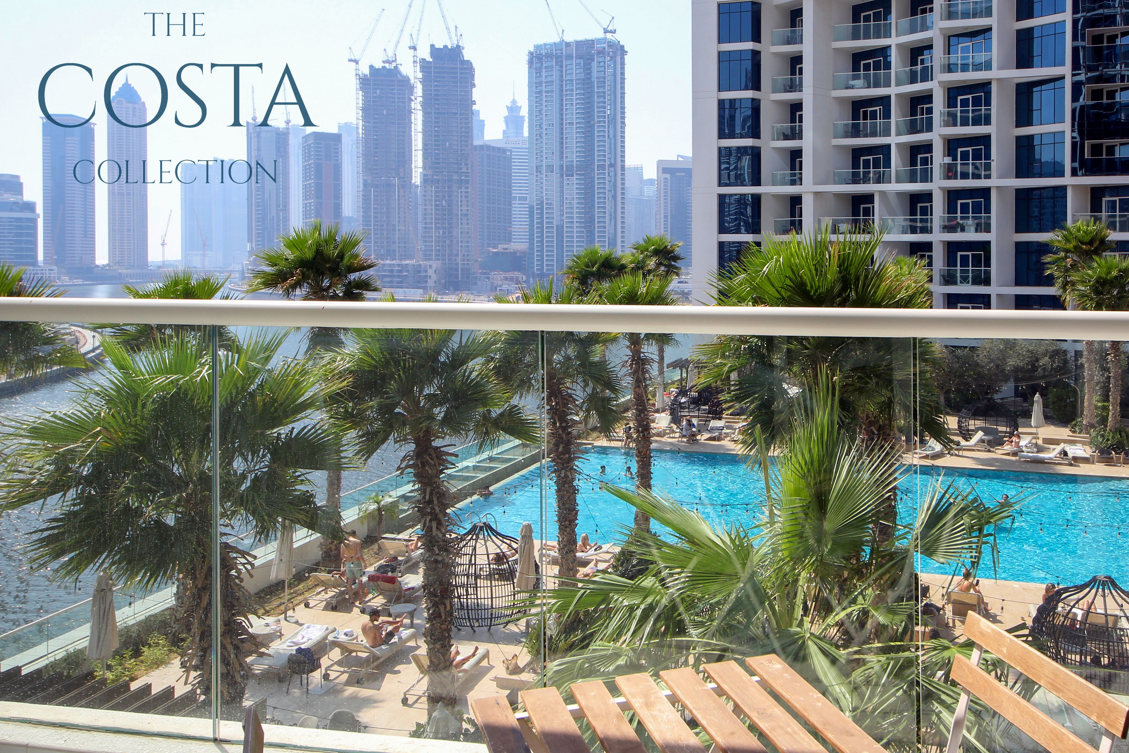 Spacious Balcony with Pool and Canal View | Close to Dubai Mall