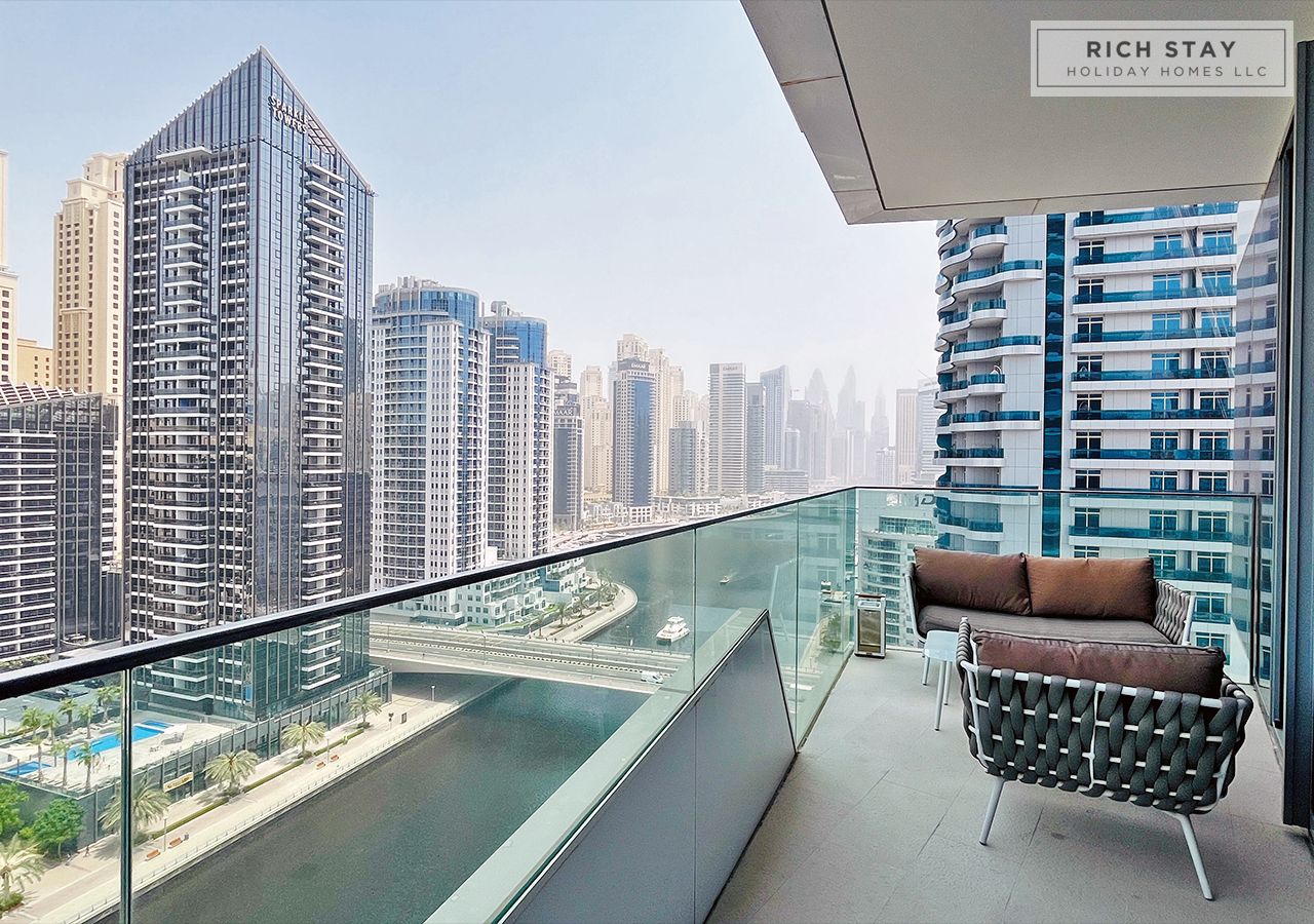 Spacious 1BR | 2 Balconies | Full Marina & Sea view | NOVEMBER DEAL | ALL BILLS INCLUDED