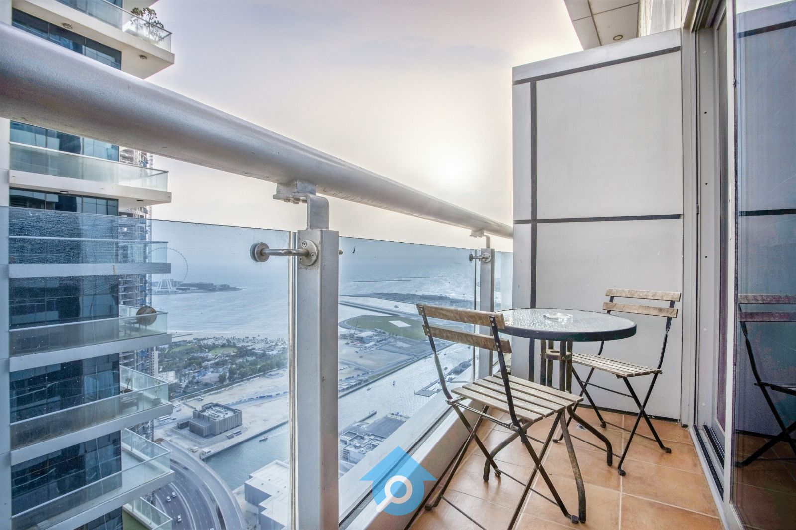 Spacious 1BHK in Princess Tower | High Floor | Available from 4th September