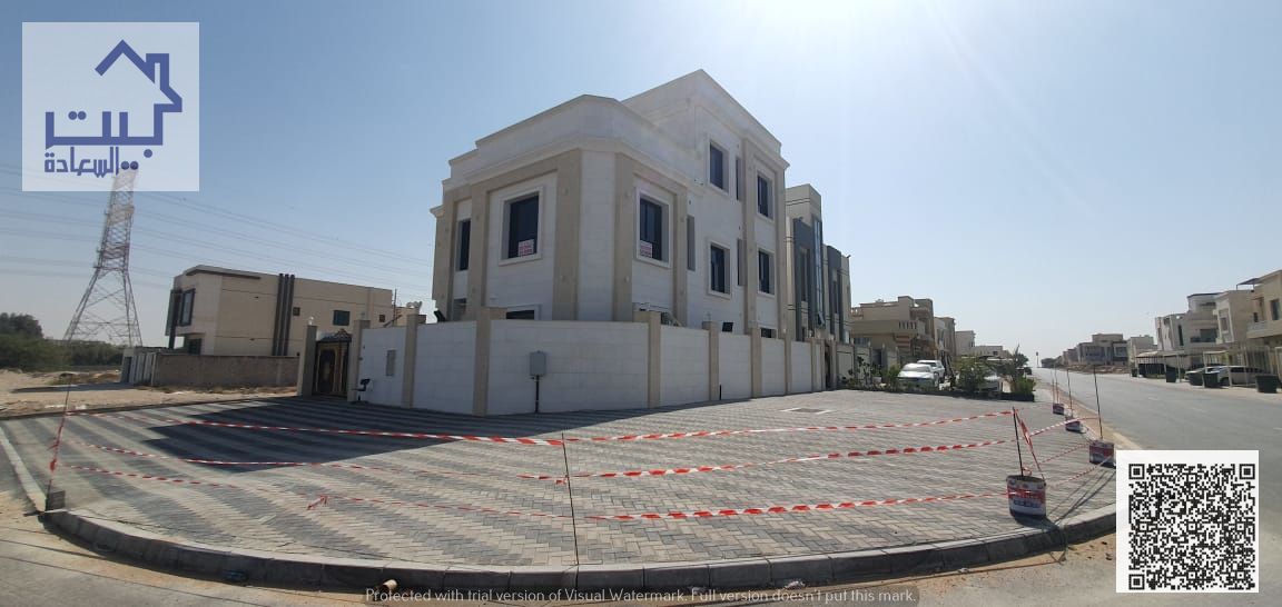 Own a luxurious corner villa in the heart of Jasmine, including water, electricity and air conditioning, consisting of 3 floors, a large area from th