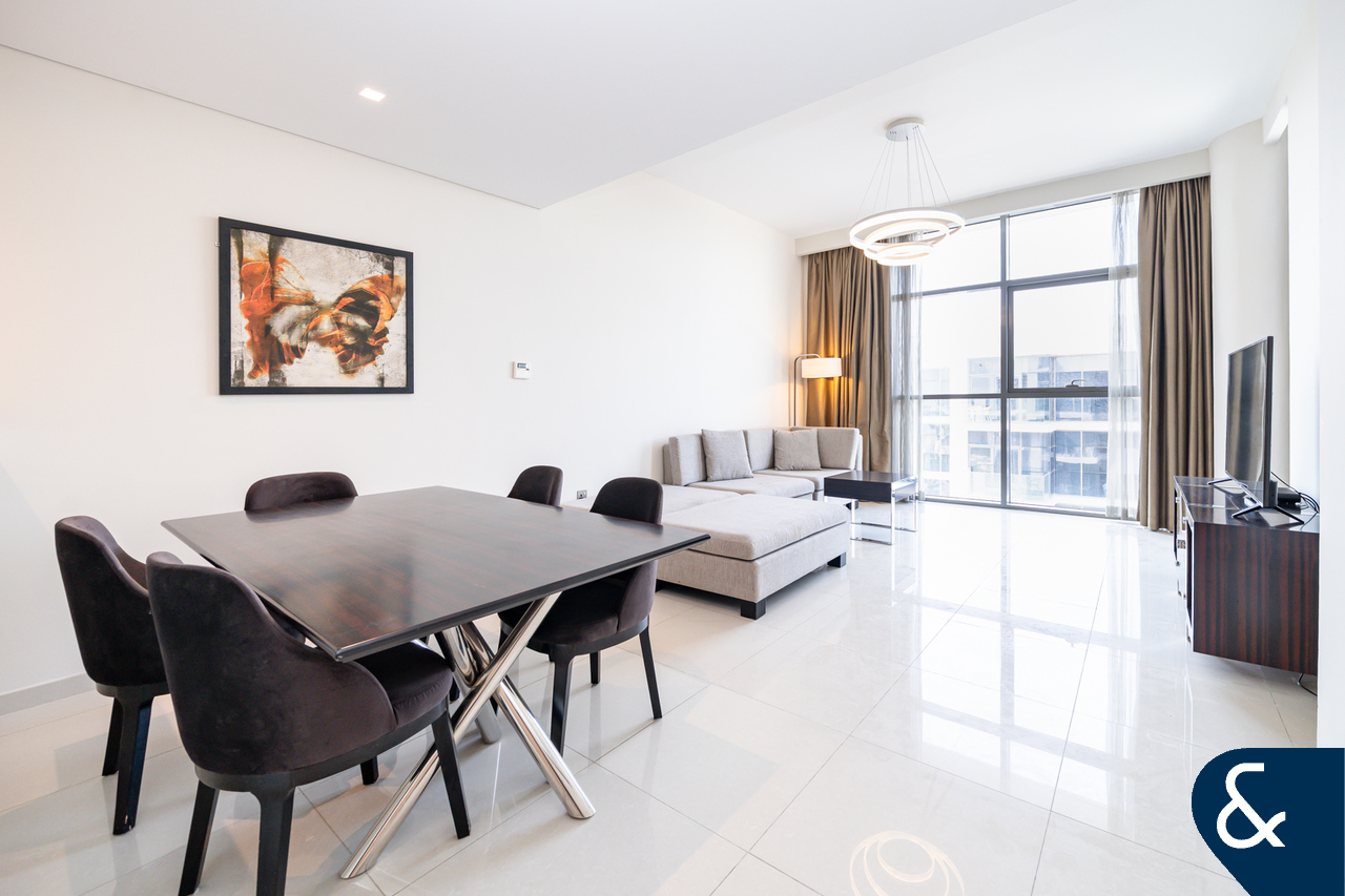 High Floor | Golf + Pool View | Maids Room
