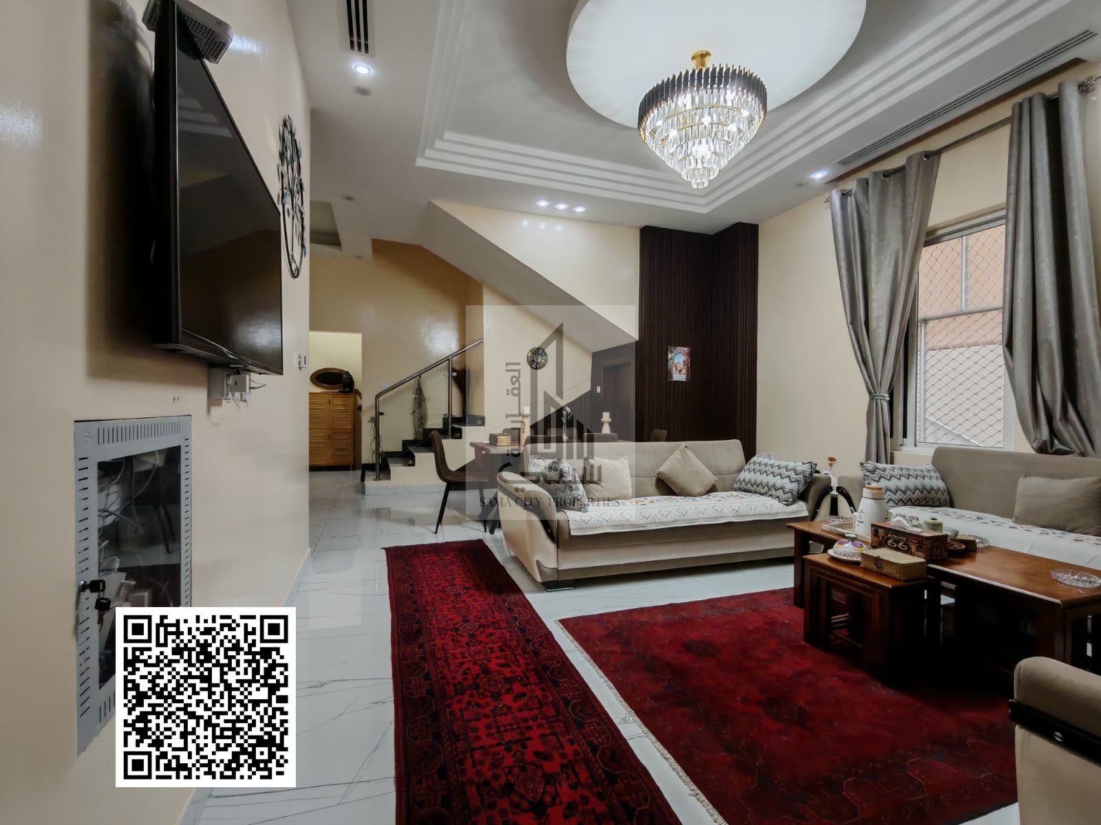 A villa in a strategic location in Al Yasmeen, freehold for all nationalities, ready to move in, with bank financing, developed