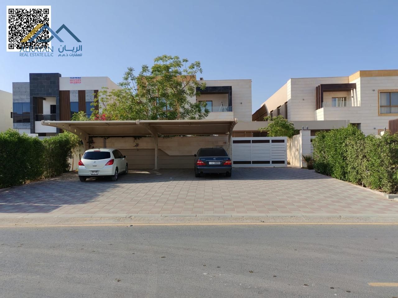 Luxury villa in the most prestigious residential locations with a wide setback