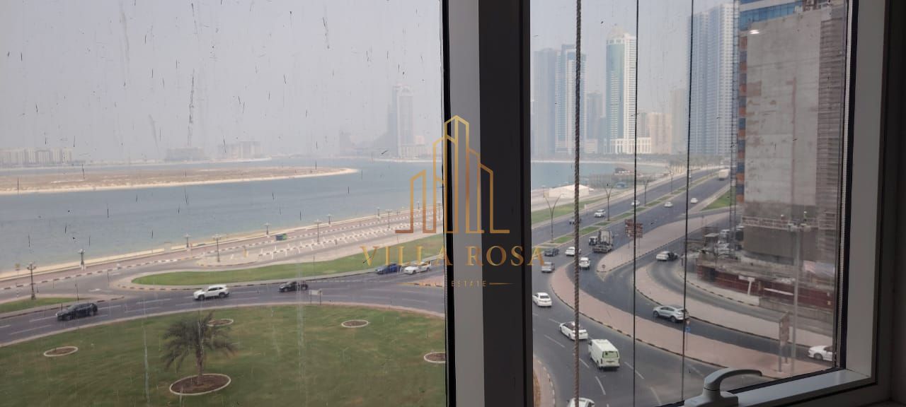 Commercial Office for Sale in the Most Beautiful Areas of Sharjah with a Stunning Lake View
