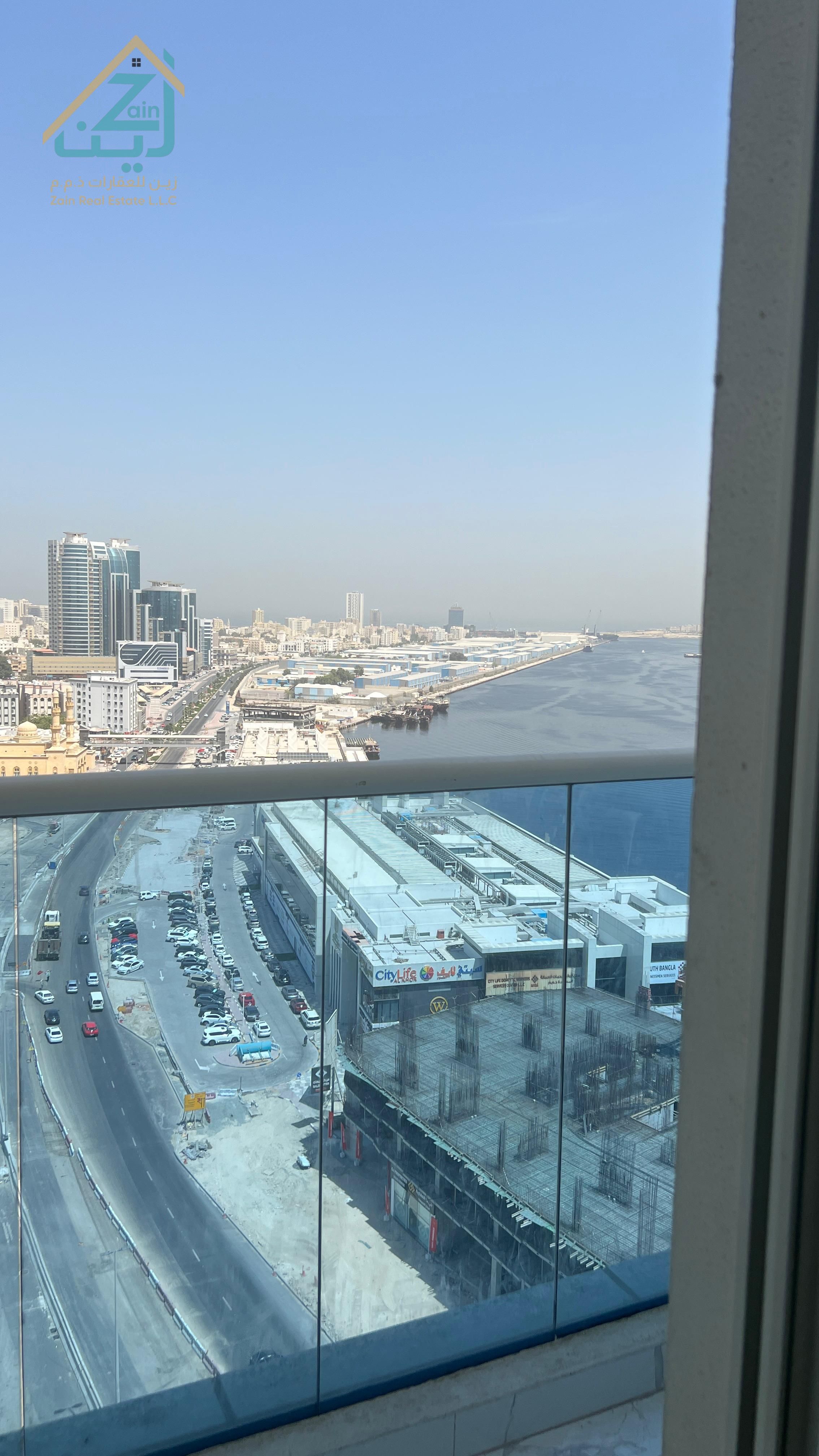 Sea View 2 Bedroom Apartment For Rent in Oasis Tower Ajman,