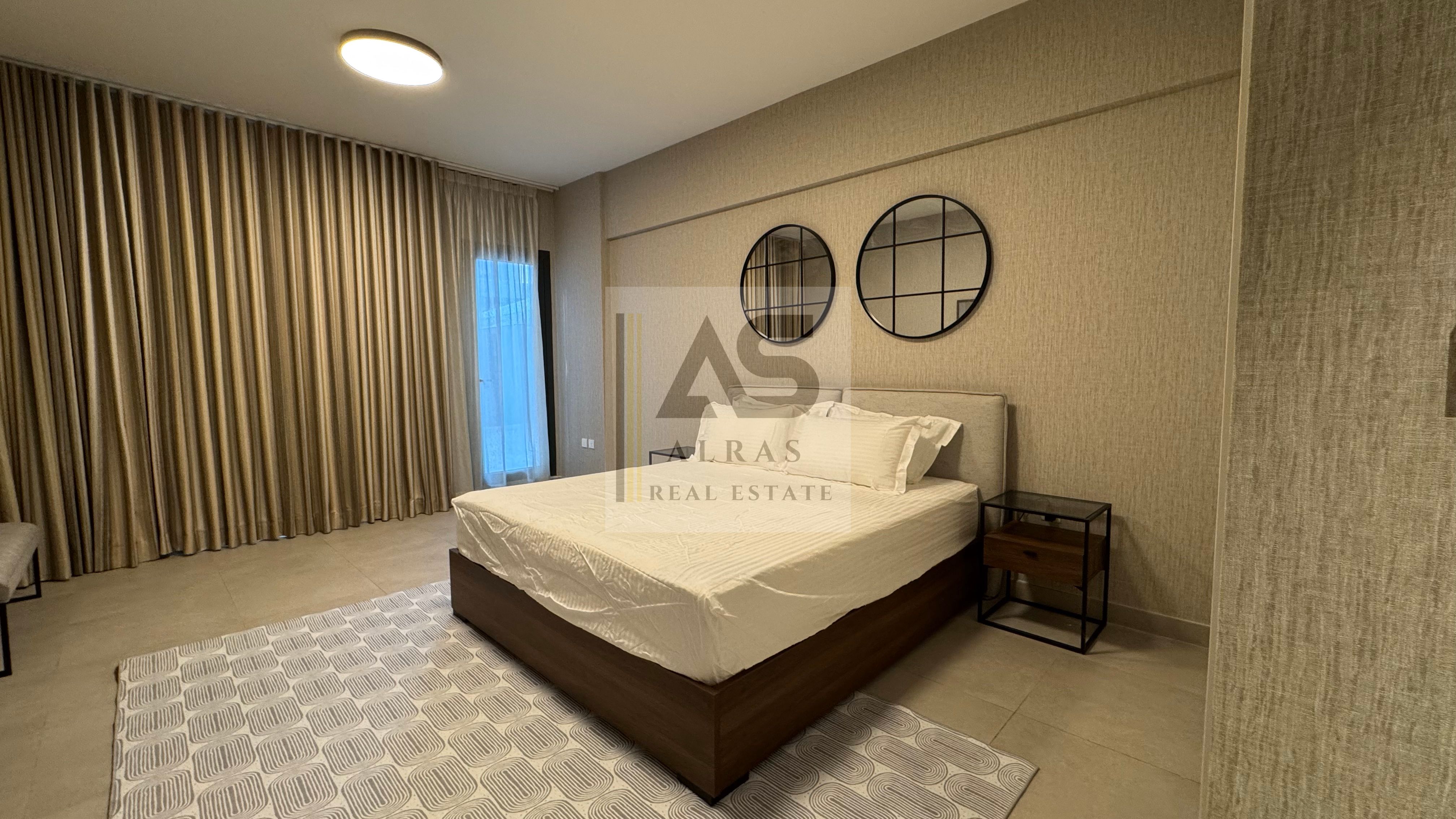 Fully Furnished Studio in Aljada - Spacious + Balcony