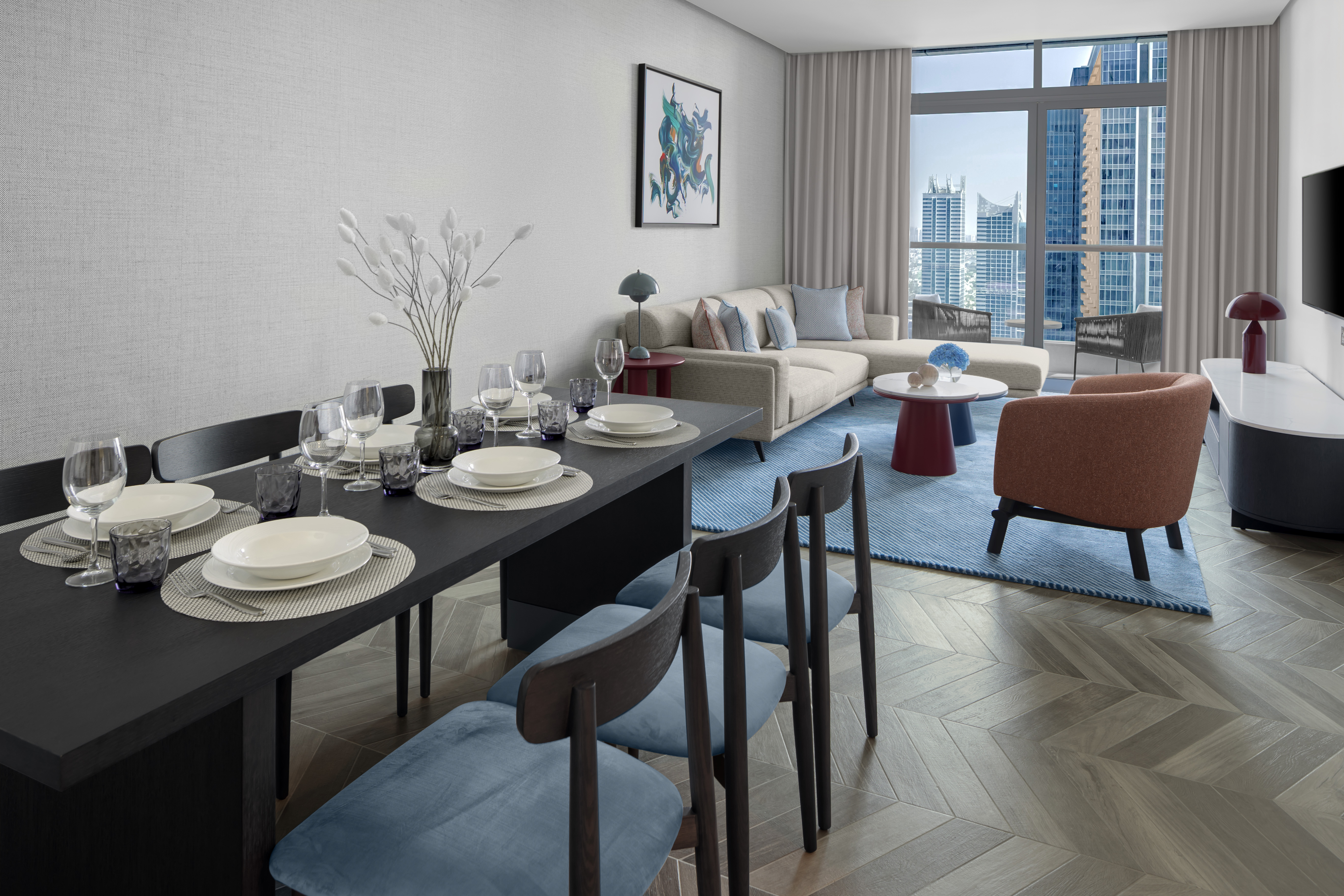 Bills Included / No Commission / 3 BHK / Marina View. .