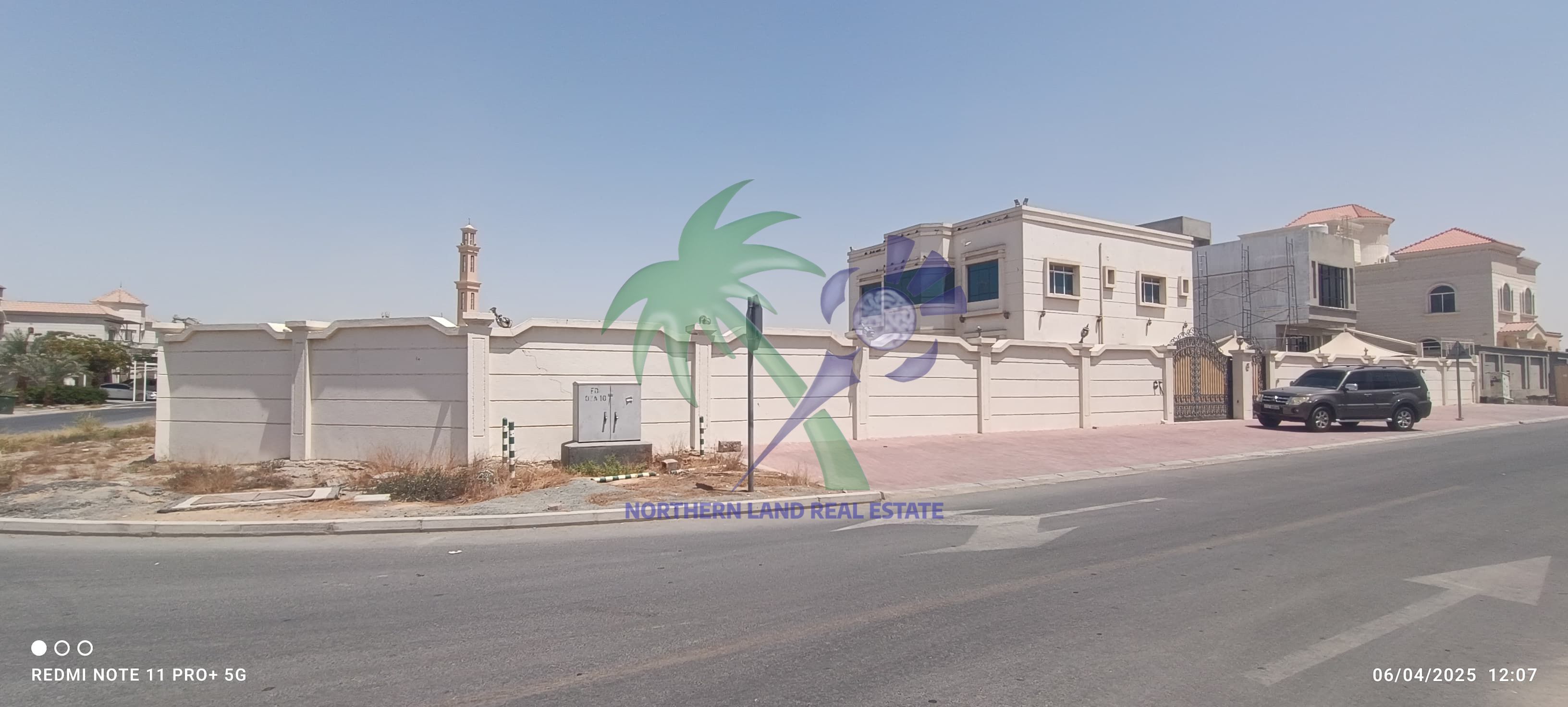For rent, a luxurious villa in Al Raqayeb area, Ajman, United Arab Emirates.