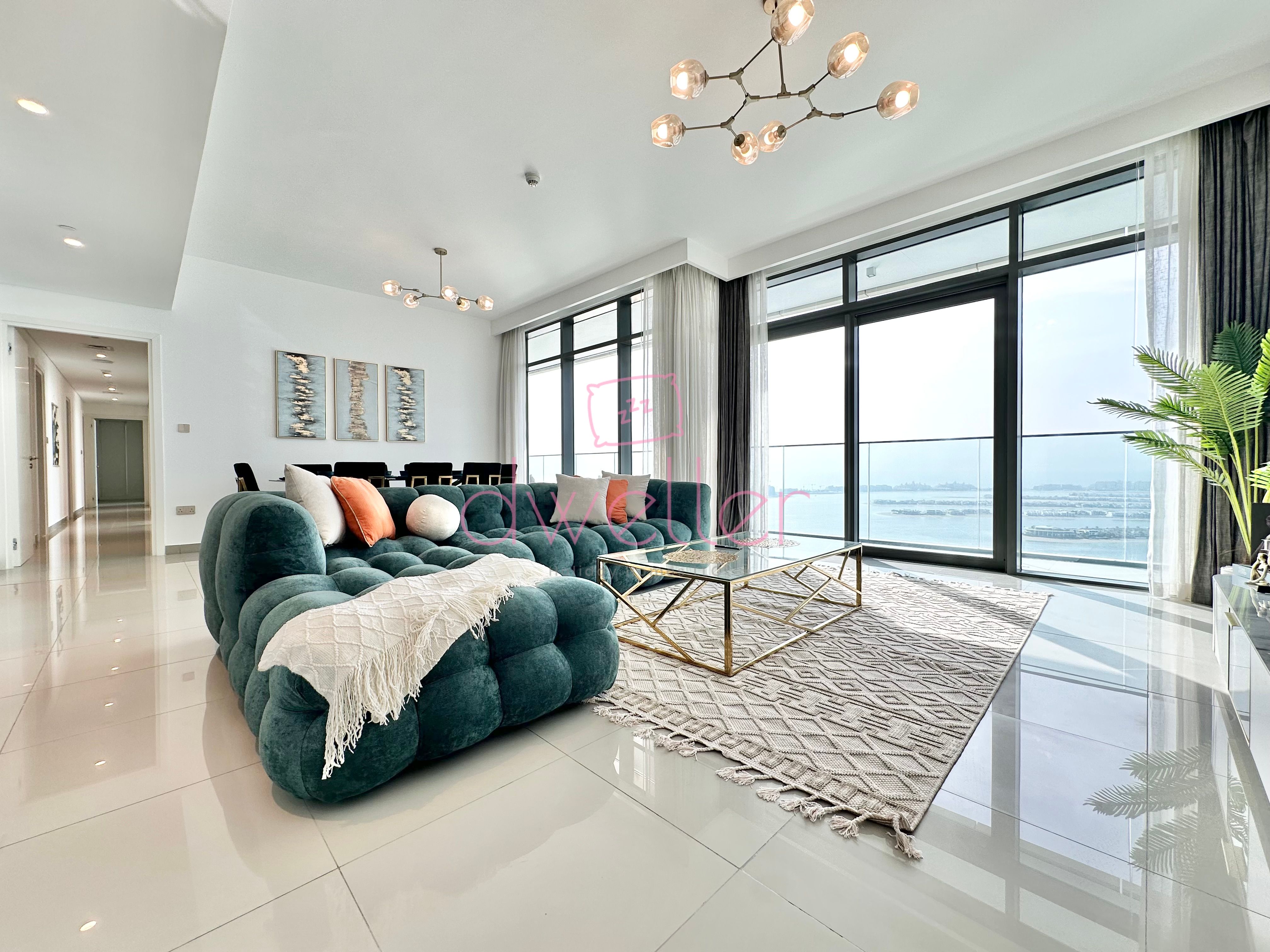 Penthouse Full Breathtaking Palm Views!