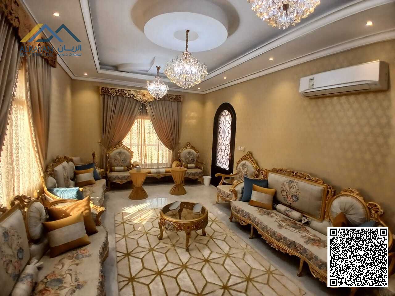 Personal finishing, including electricity, water and air conditioning, freehold for all nationalities, with no down payment