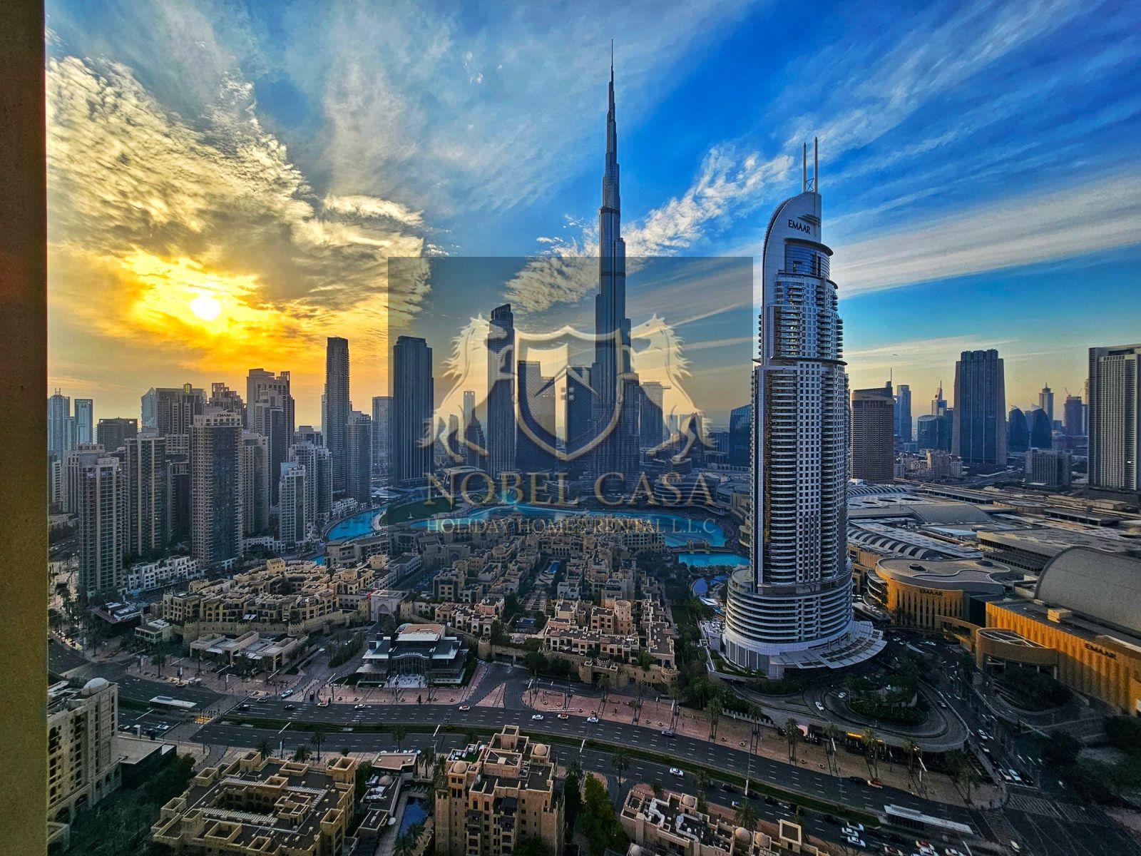 Burj and Fountain views | Bills included | November month
