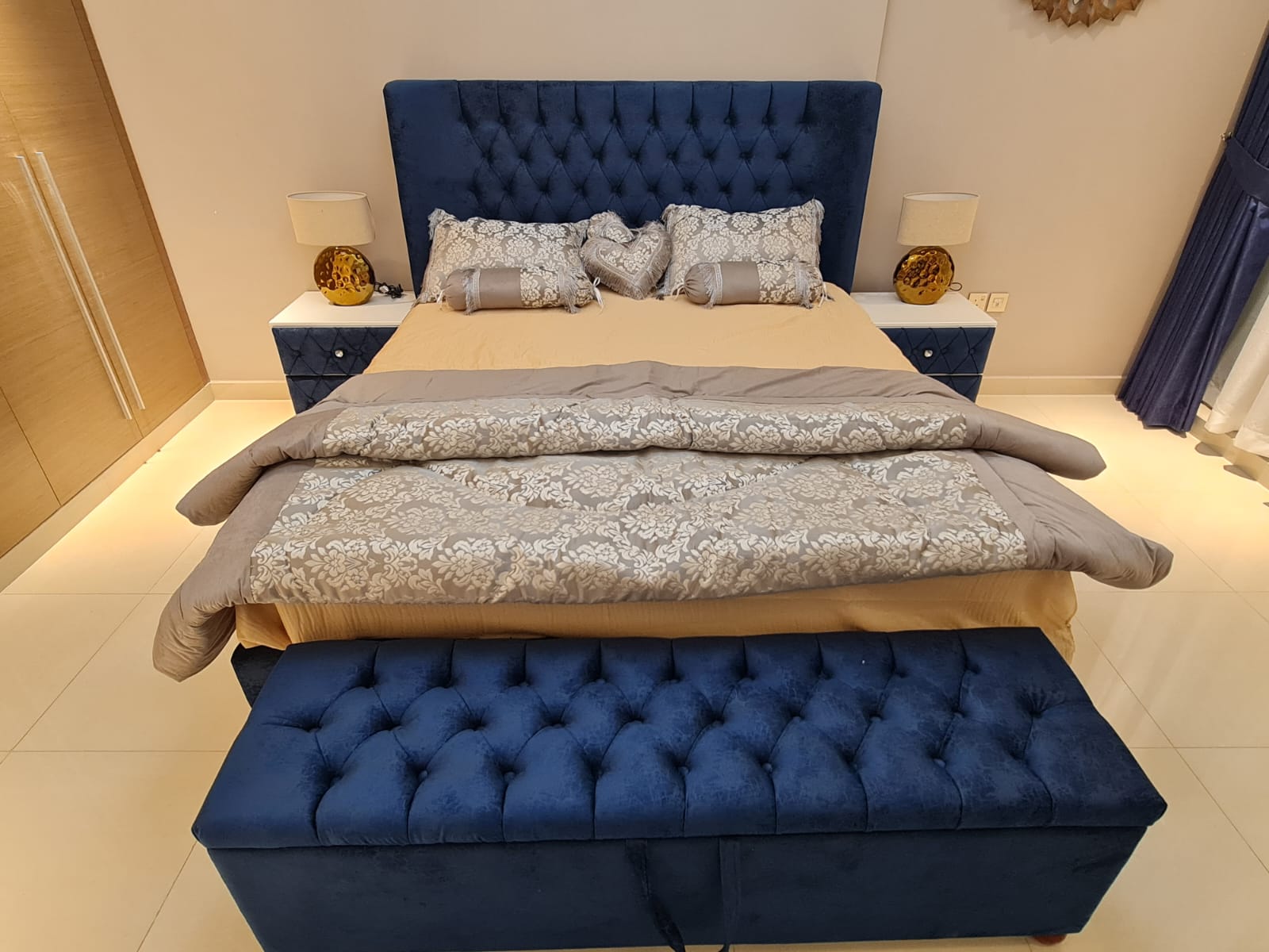 Brand new Executive Furnished 1BHK for a Family in Rashidiya 1 Gulfa Towers Ajman.