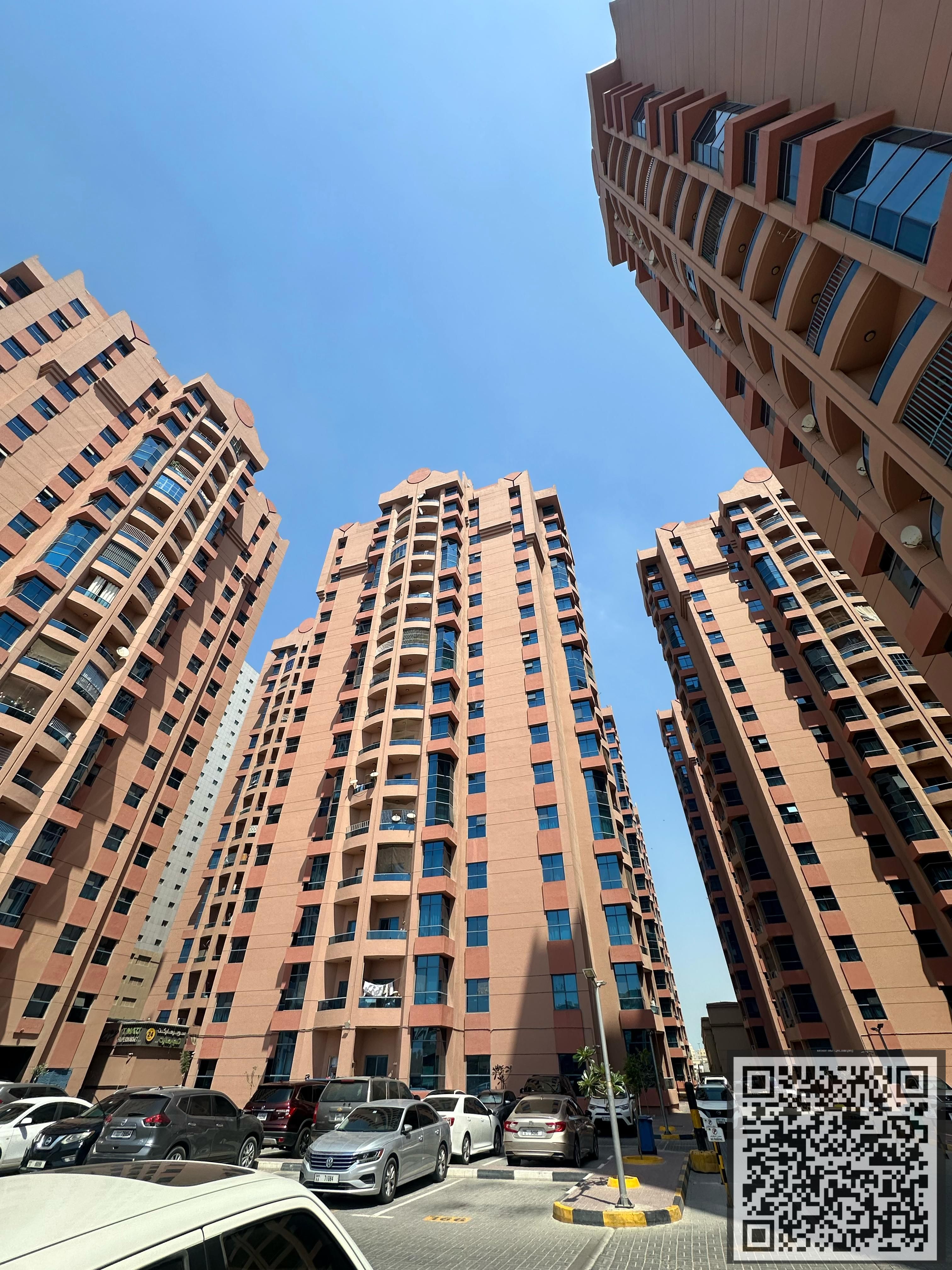 HOT OFFER !! 3 BEDROOM FOR RENT IN AL NUAMIYA TOWER BIG SIZE FLAT 50000 AED ONLY . .