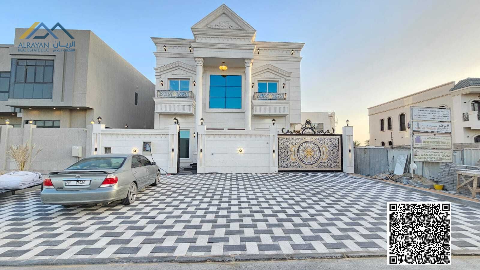 Freehold in one of the most luxurious areas in Ajman, with integrated services, easy down payment, and easy bank financing.
